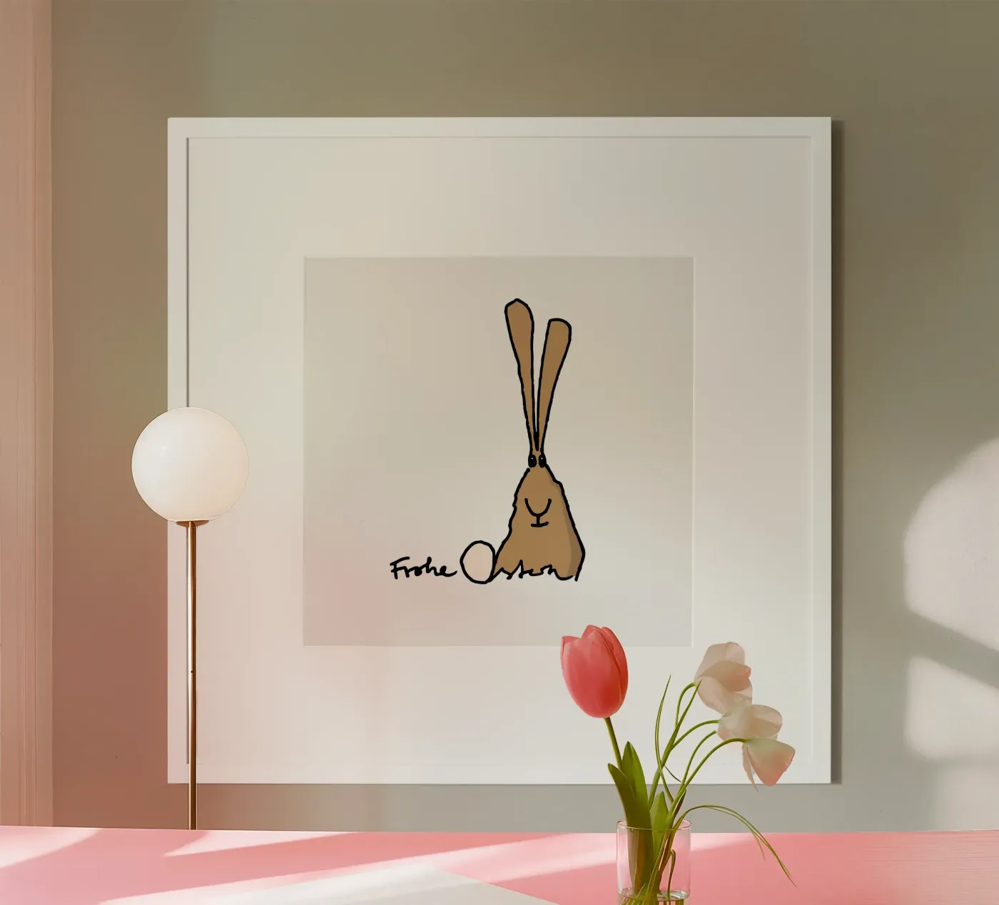 Happy Easter poster by Face & Content