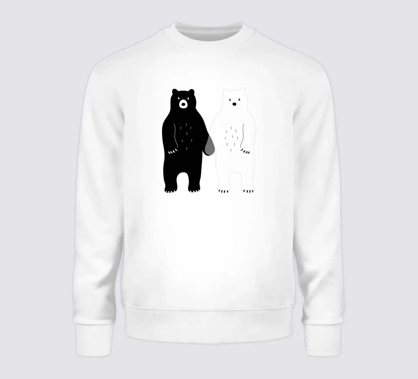 Two Bears felpa da Andy Westface