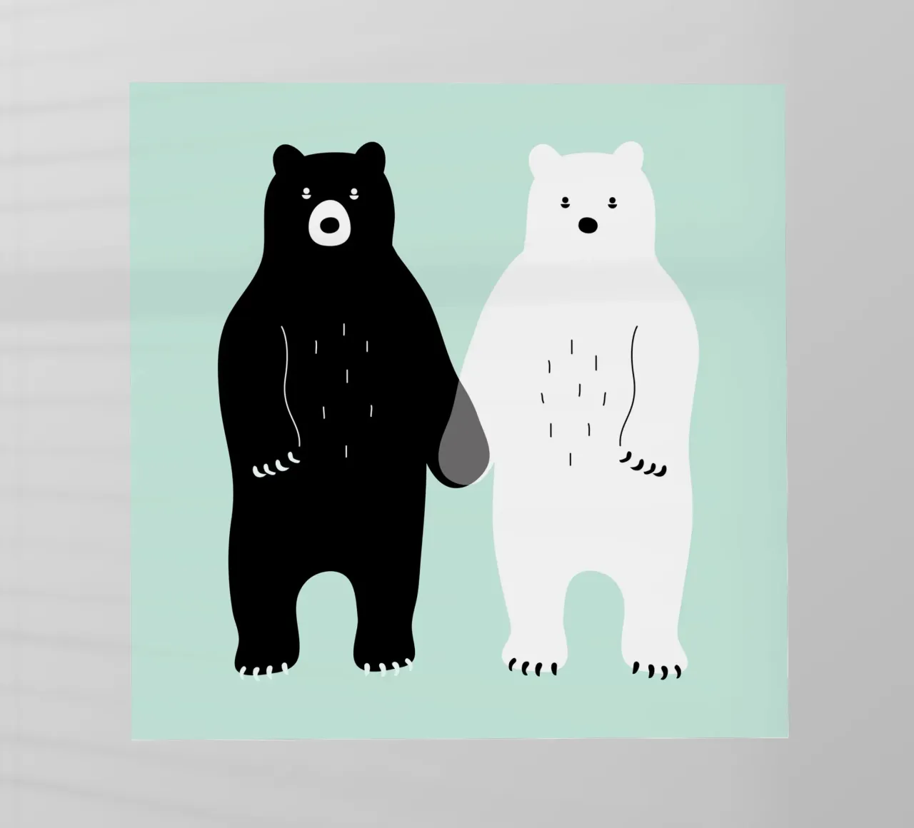 Two Bears pellicola backlit da Andy Westface