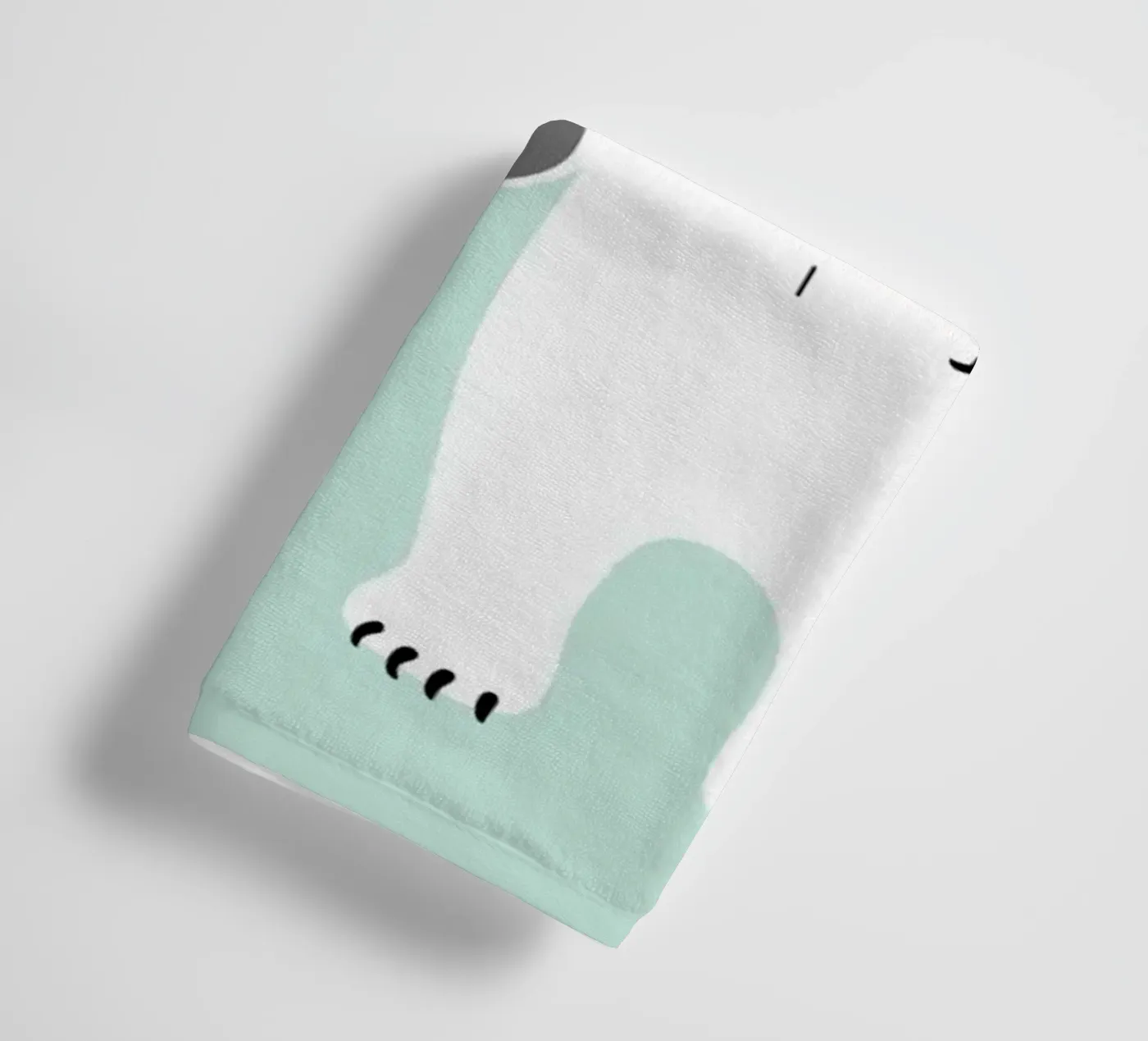 Two Bears Handtuch von Andy Westface