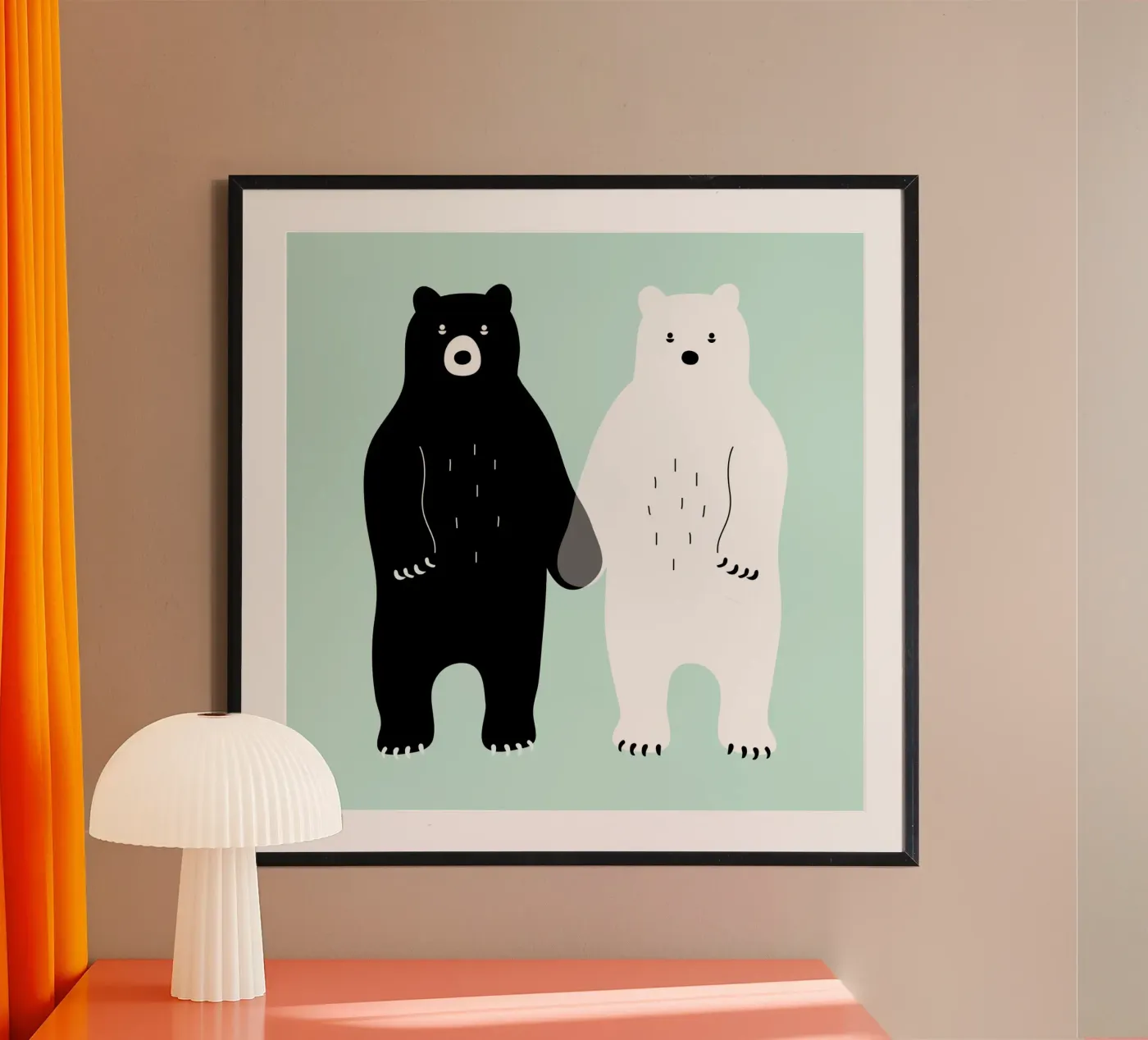 Two Bears poster de Andy Westface