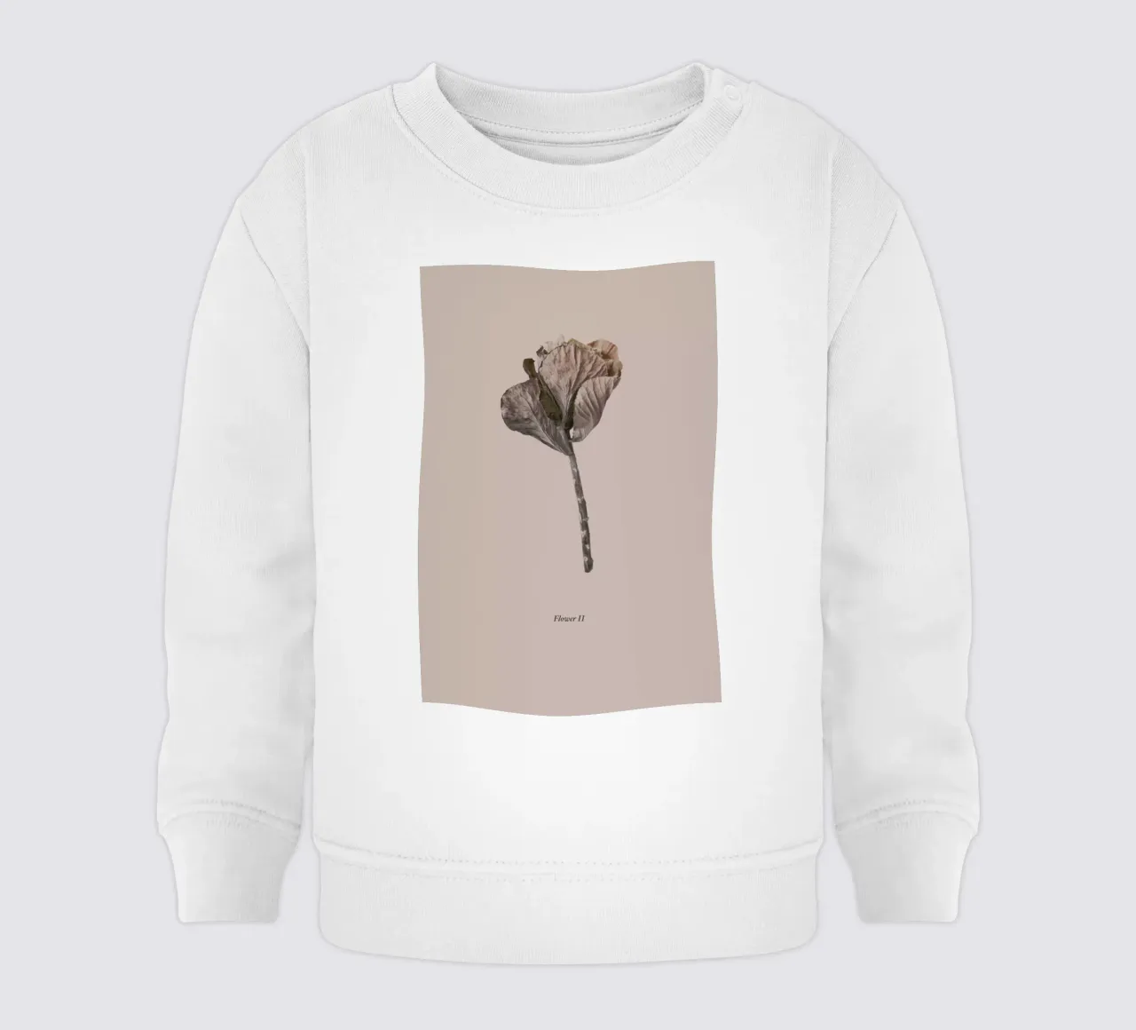 Botanico II baby sweatshirt by Elena Veronese