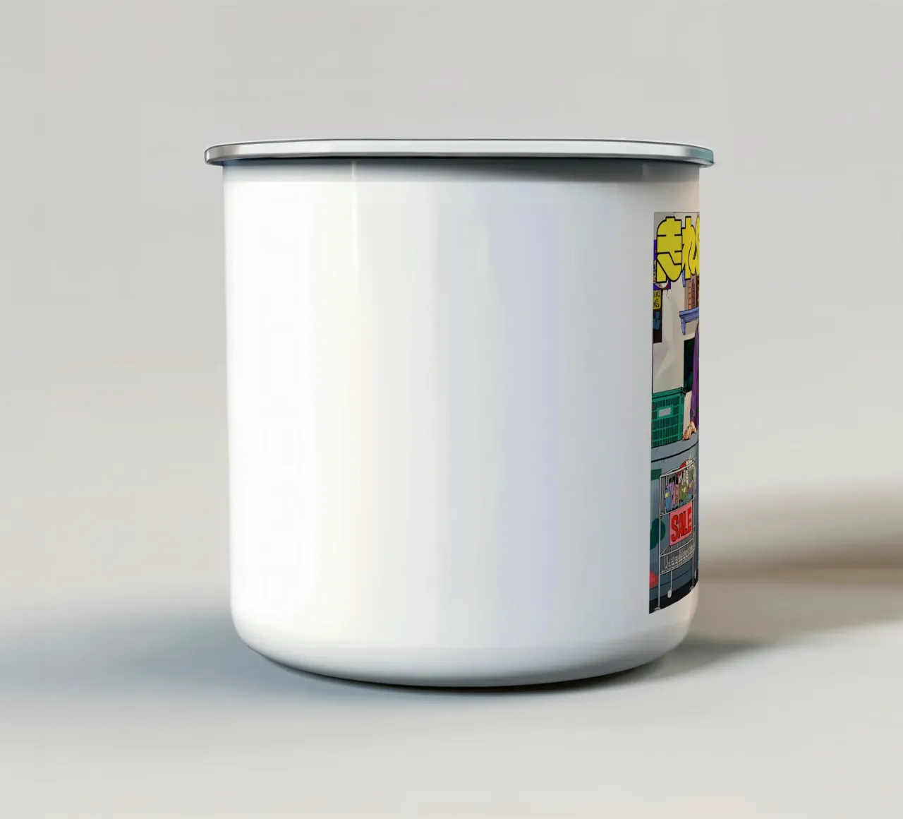 giorni sakamoto tazza in smalto da Manh beo