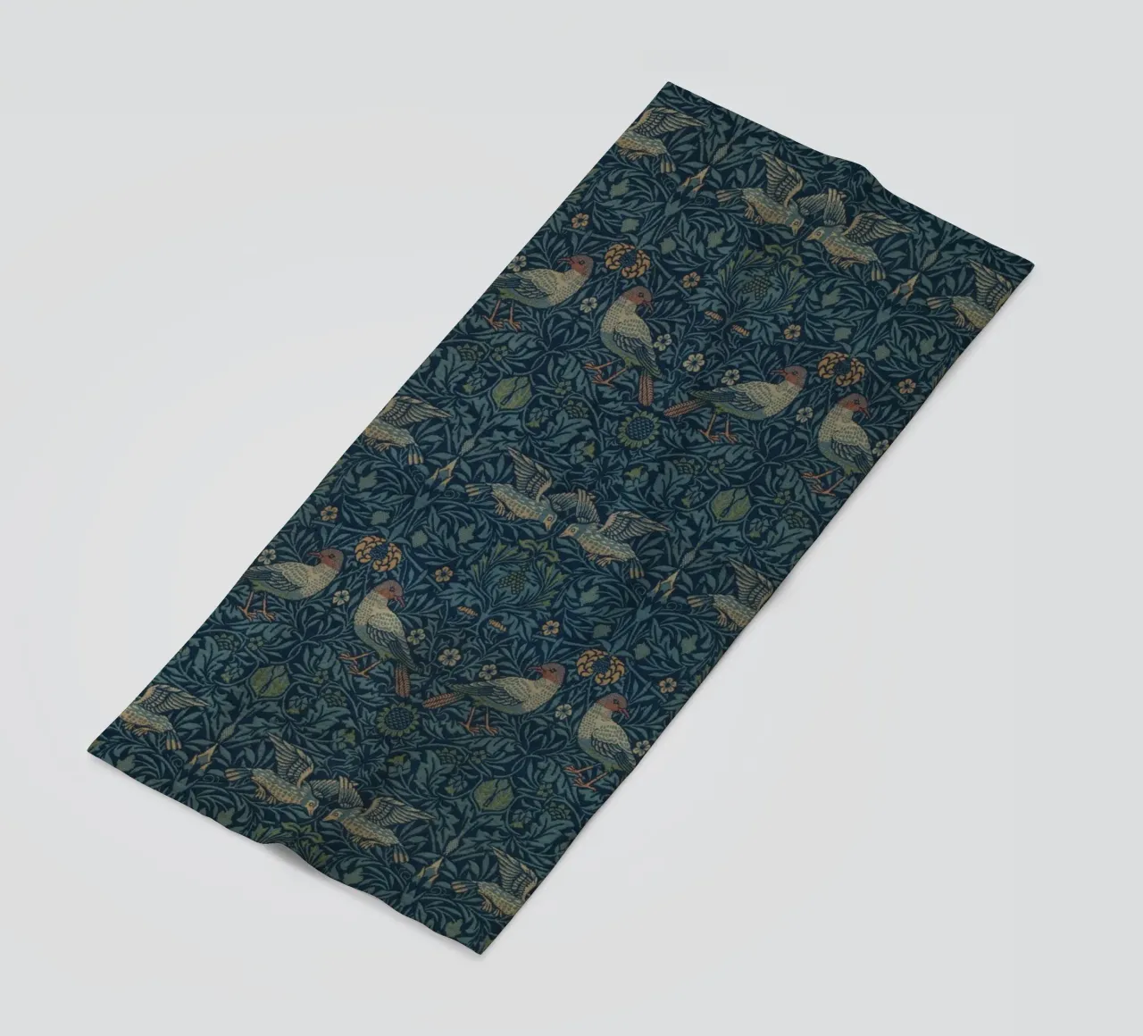 William Morris - Cartamodello Uccelli telo mare da William Store