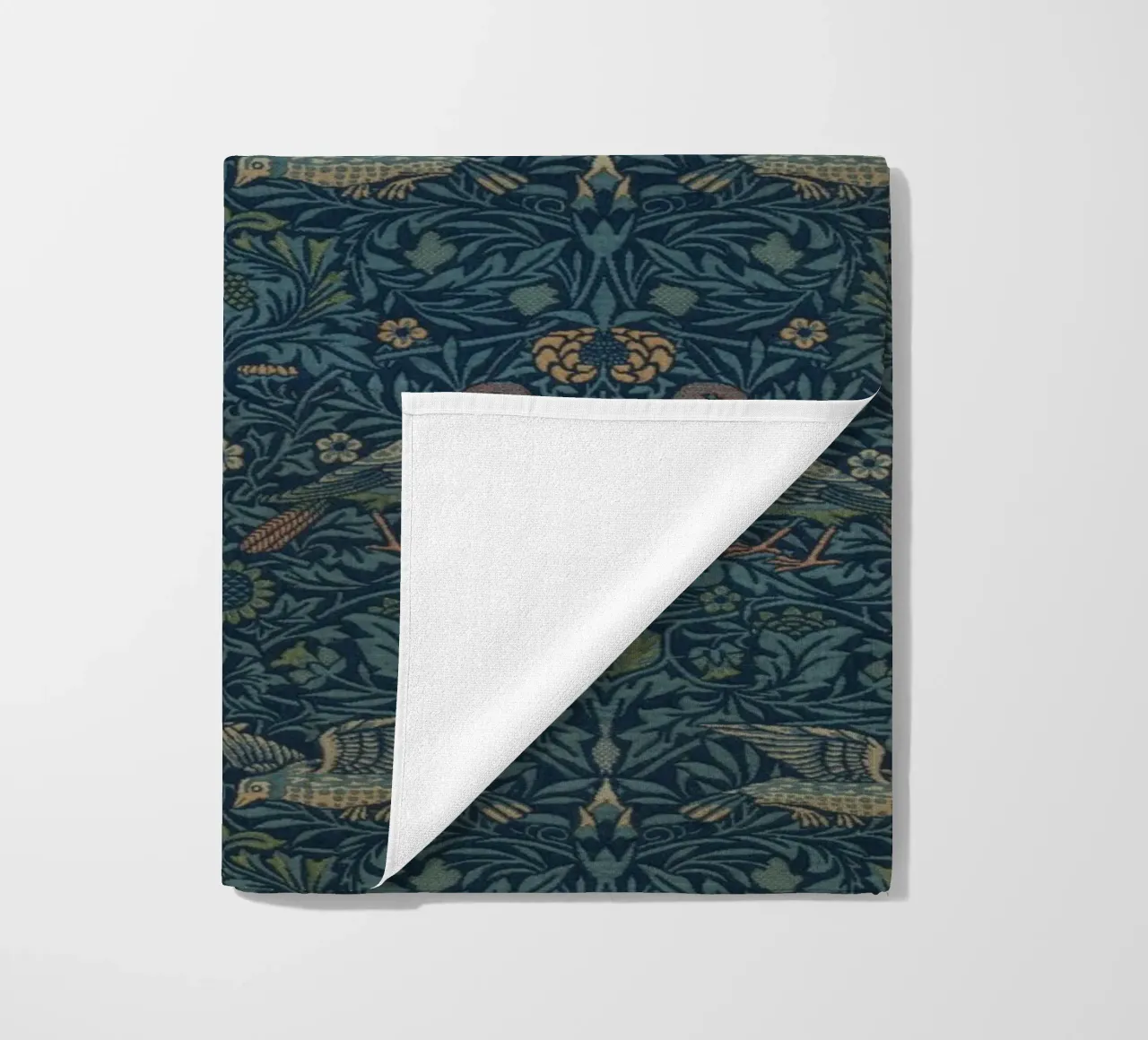 William Morris - Cartamodello Uccelli telo mare da William Store