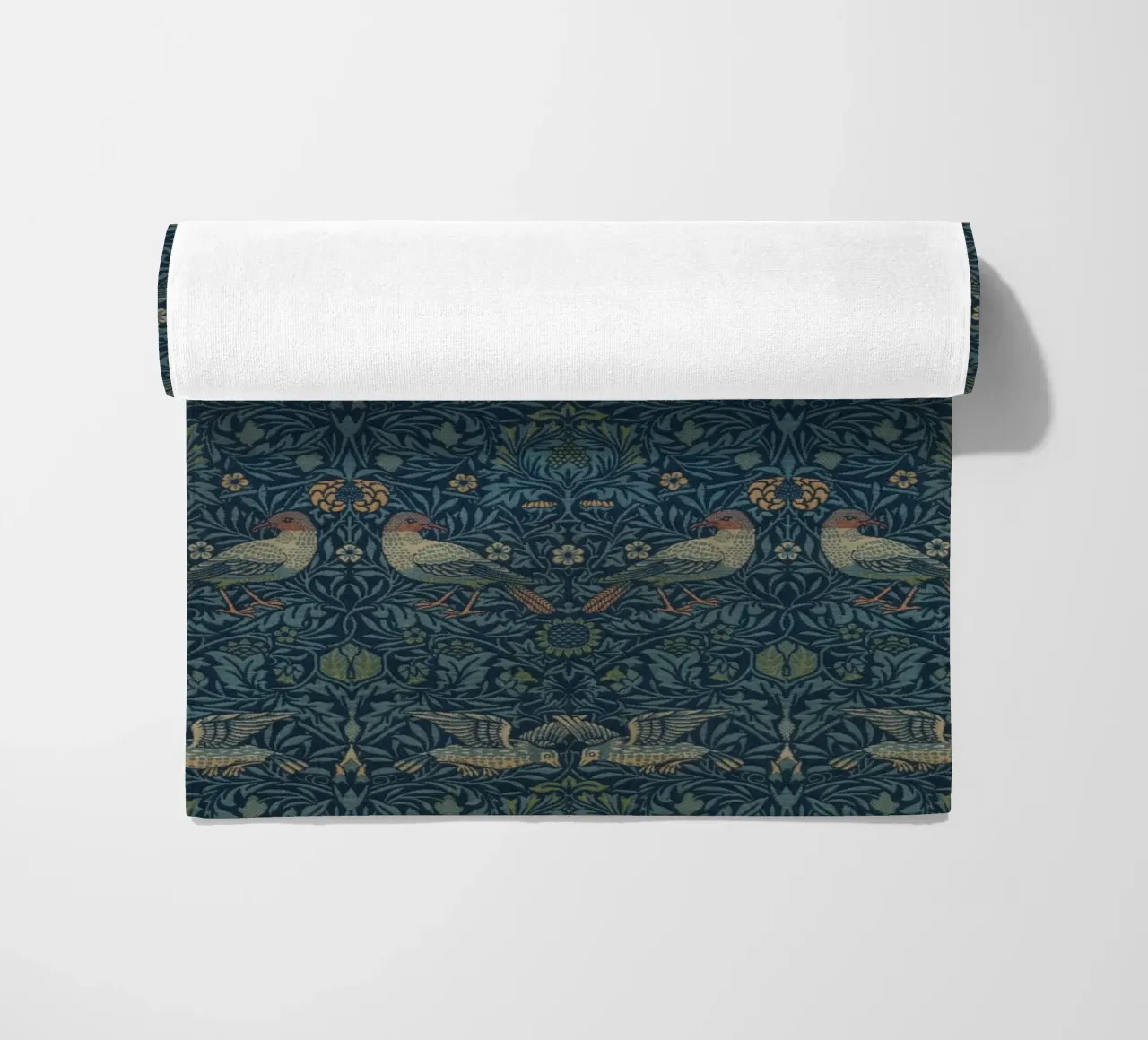 William Morris - Cartamodello Uccelli telo mare da William Store