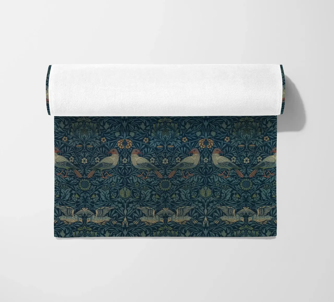 William Morris - Cartamodello Uccelli telo mare da William Store