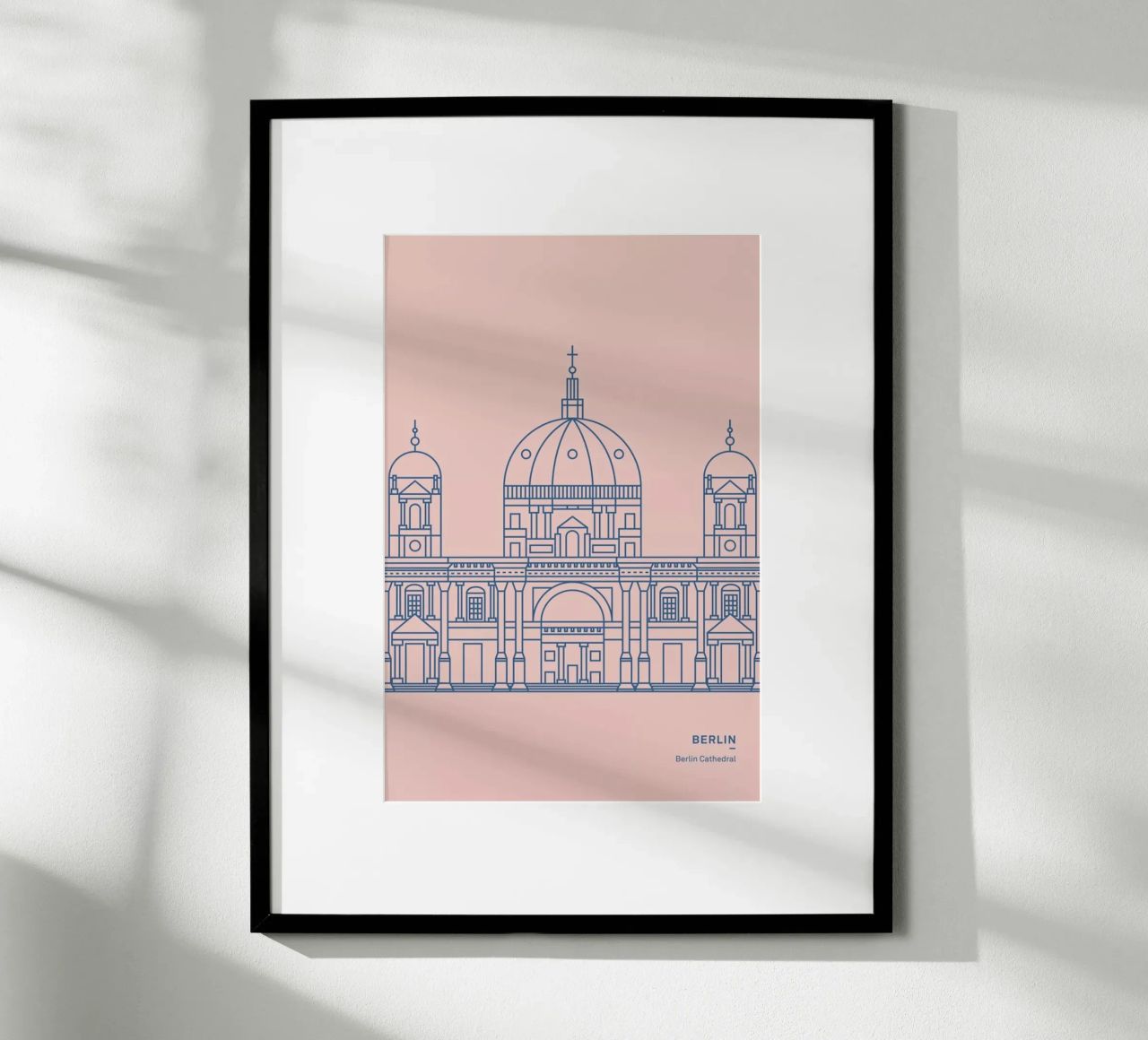 Berlin Icons Poster von Sara Signorini