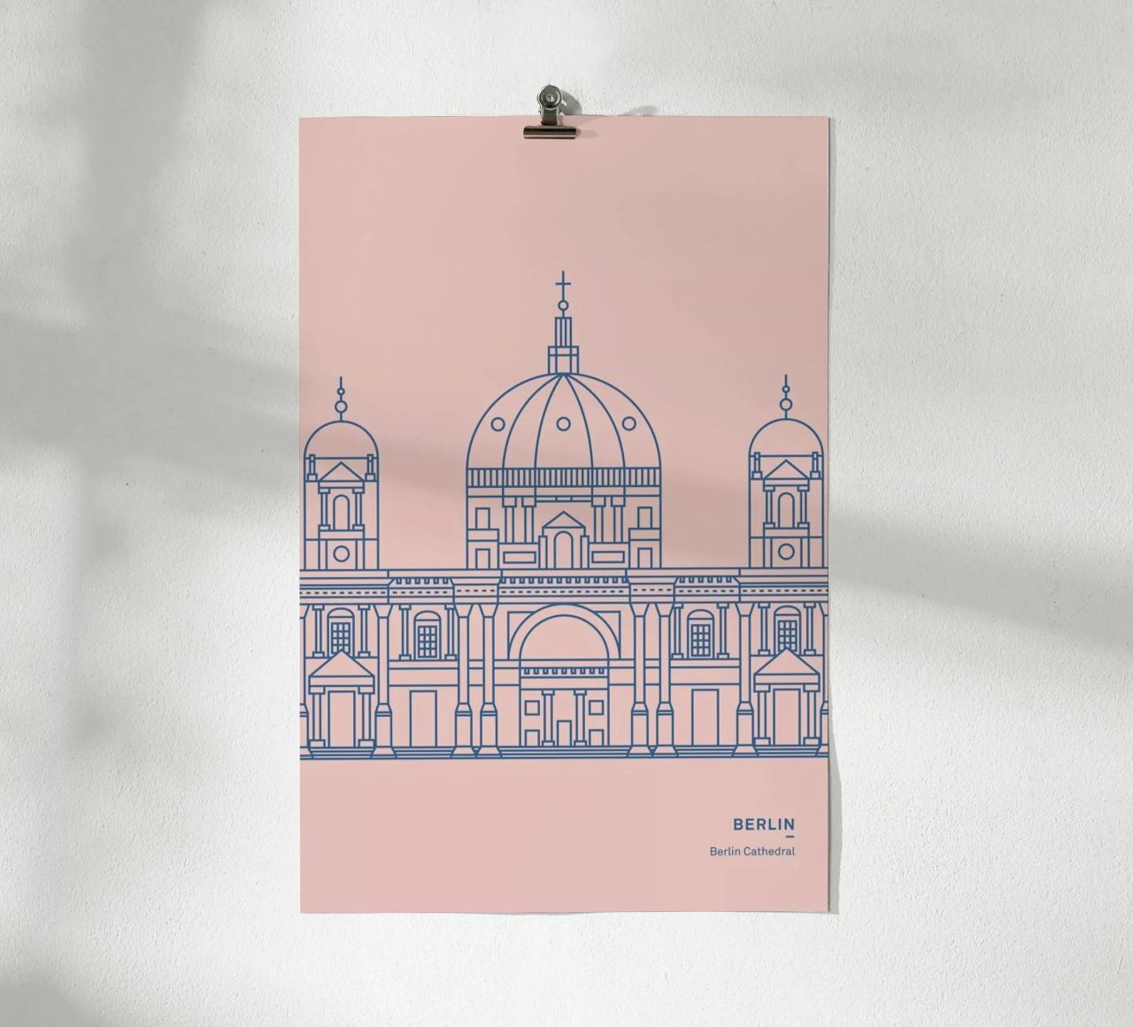 Berlin Icons Poster von Sara Signorini