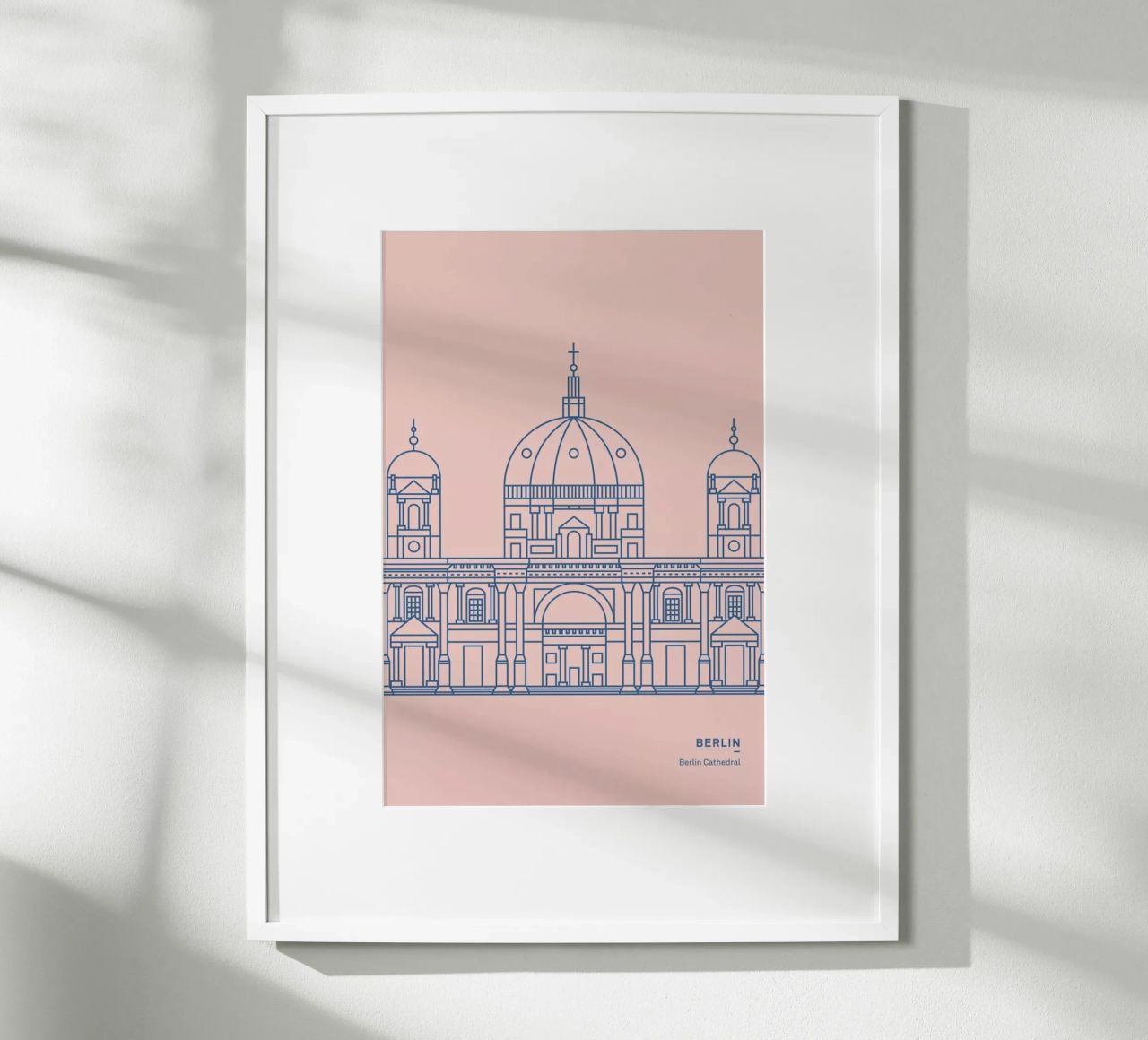 Berlin Icons Poster von Sara Signorini