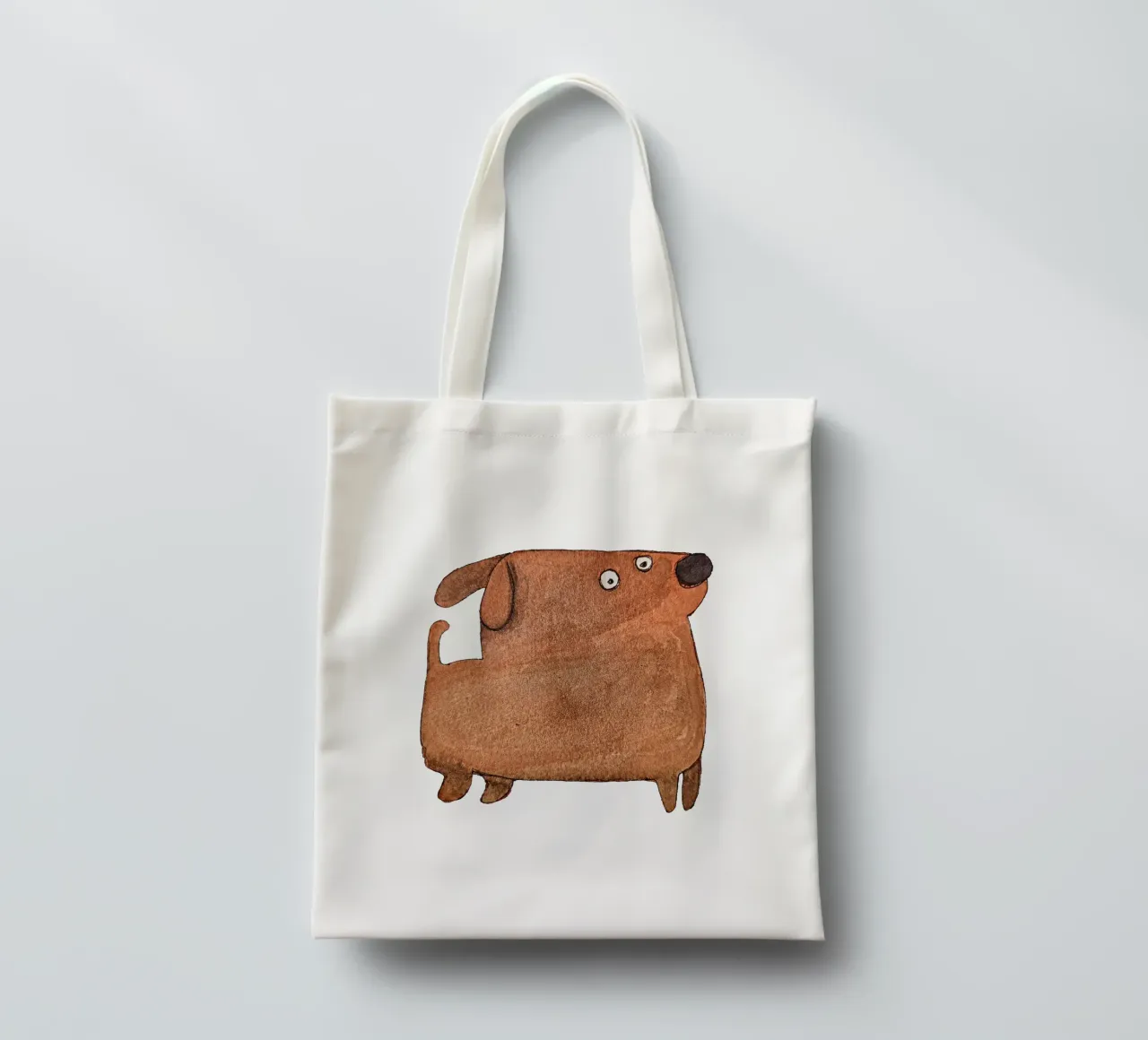 Cane di piccola taglia borsa in juta da Face & Content