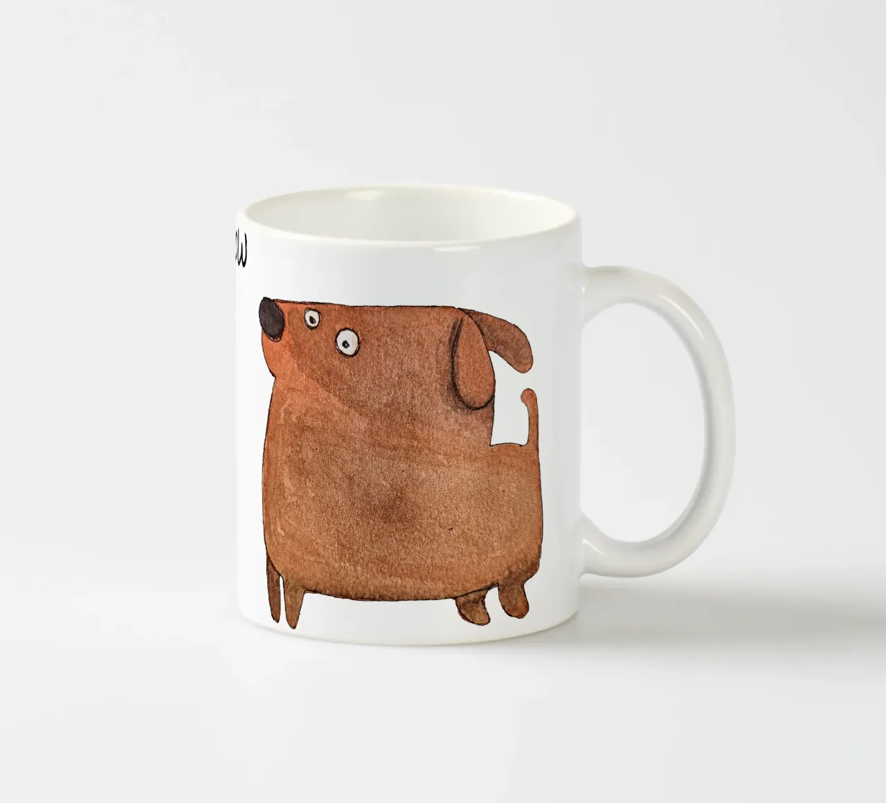 Cane di piccola taglia tazza in ceramica da Face & Content