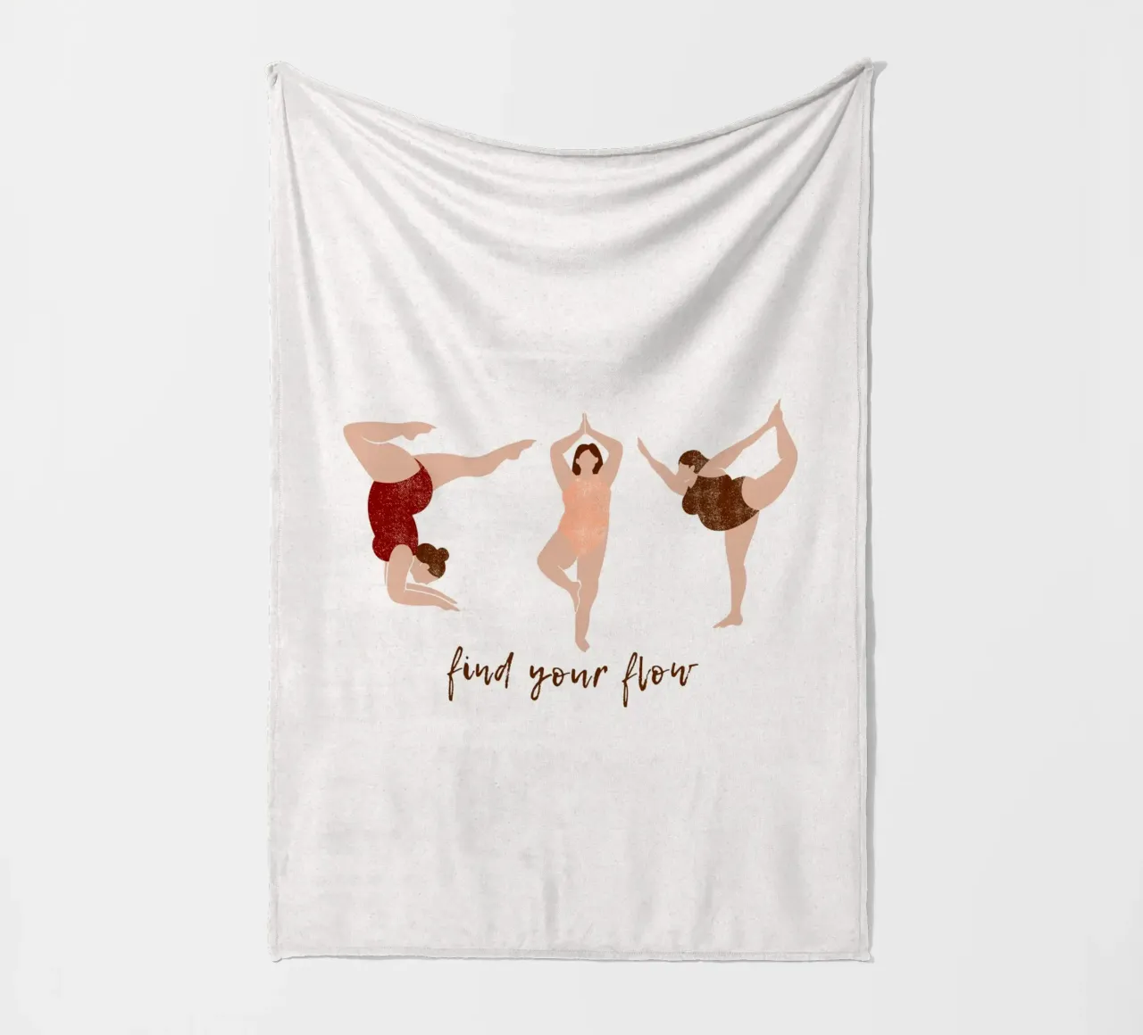 Trova il tuo flusso coperta in pile da ArtDesign by KBK