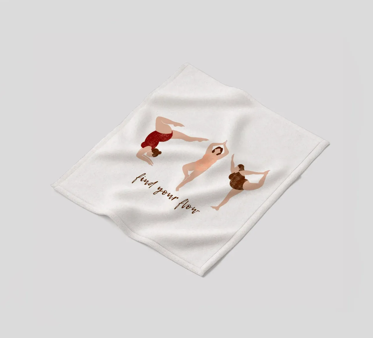 Trova il tuo flusso coperta in pile da ArtDesign by KBK