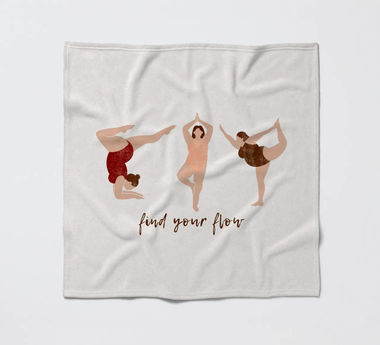 Trova il tuo flusso coperta in pile da ArtDesign by KBK