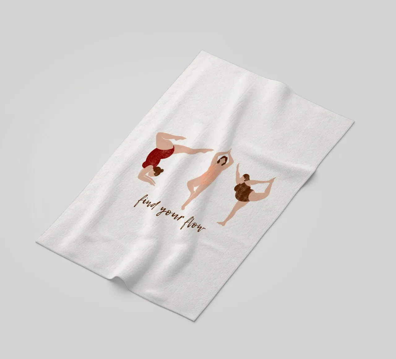 Trova il tuo flusso telo mare da ArtDesign by KBK