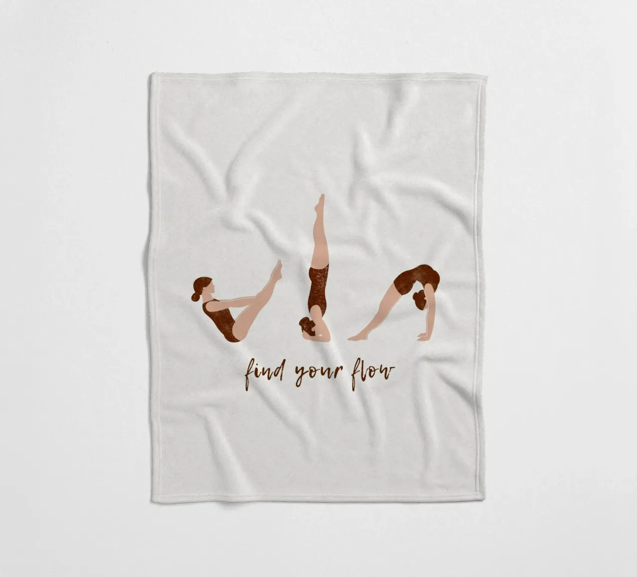 Trova il tuo flusso II coperta in pile da ArtDesign by KBK