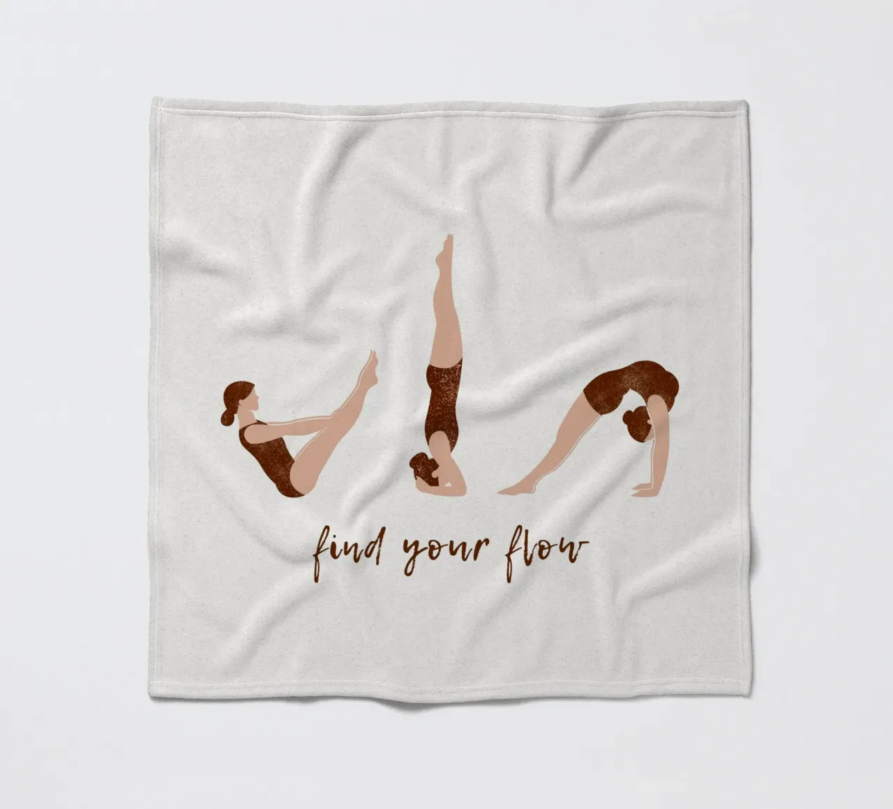 Trova il tuo flusso II coperta in pile da ArtDesign by KBK