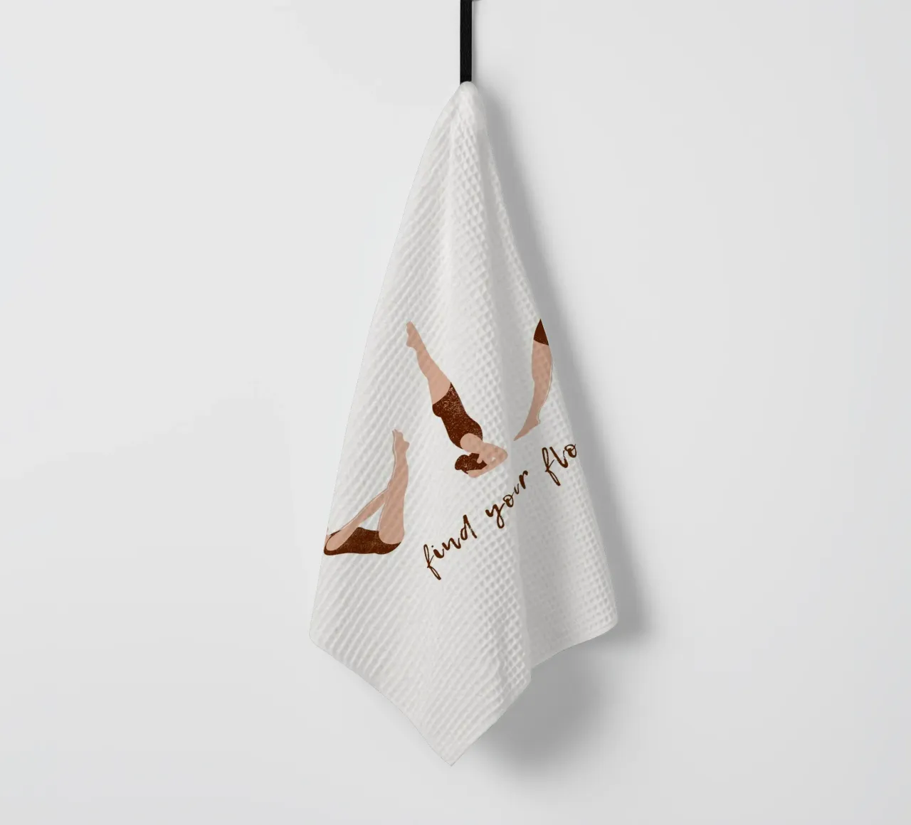 Trova il tuo flusso II canovaccio da cucina da ArtDesign by KBK
