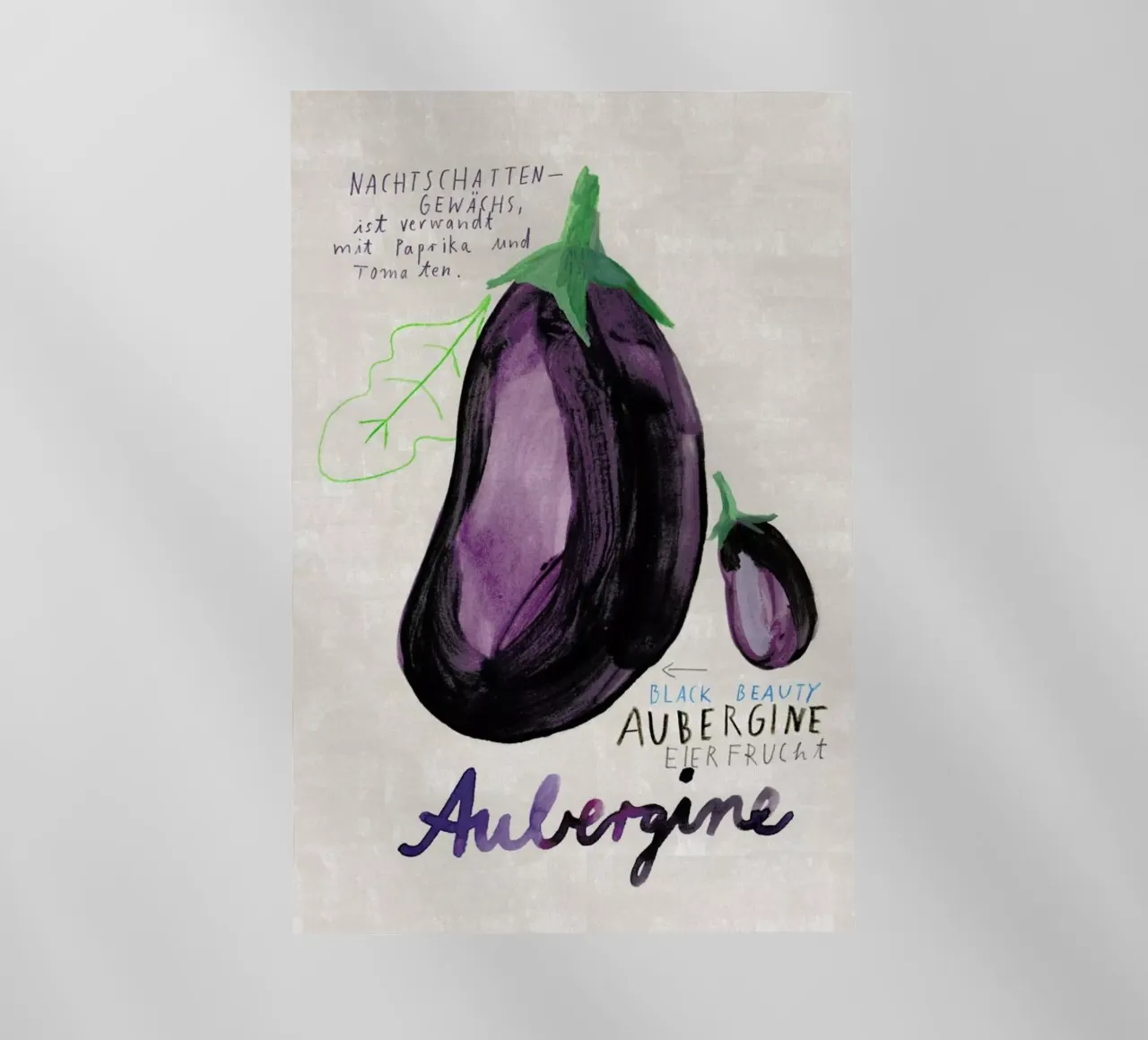 Aubergine pellicola backlit da Rinah Lang