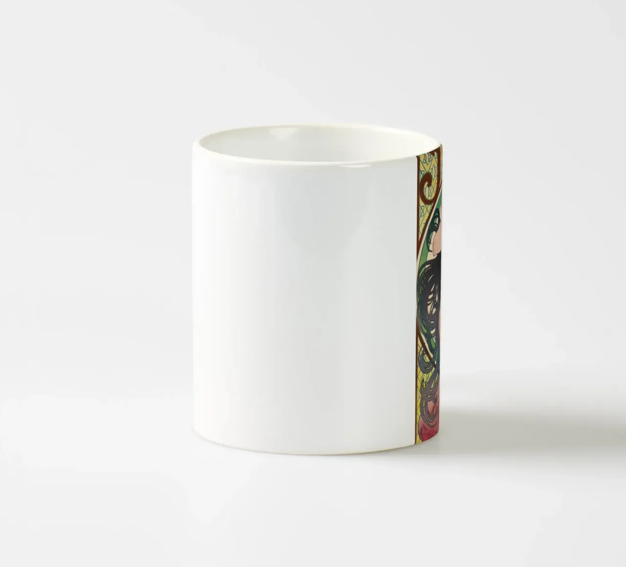 Alphonse Mucha - Job ceramic mug by Timeless Artworks
