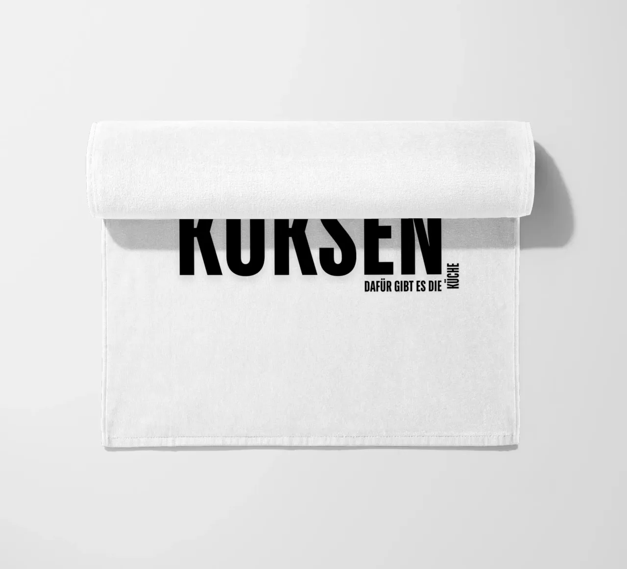 PER FAVORE, NON FATEVI DI COCA IN BAGNO. LA CUCINA SERVE A QUESTO. telo mare da ArtDesign by KBK