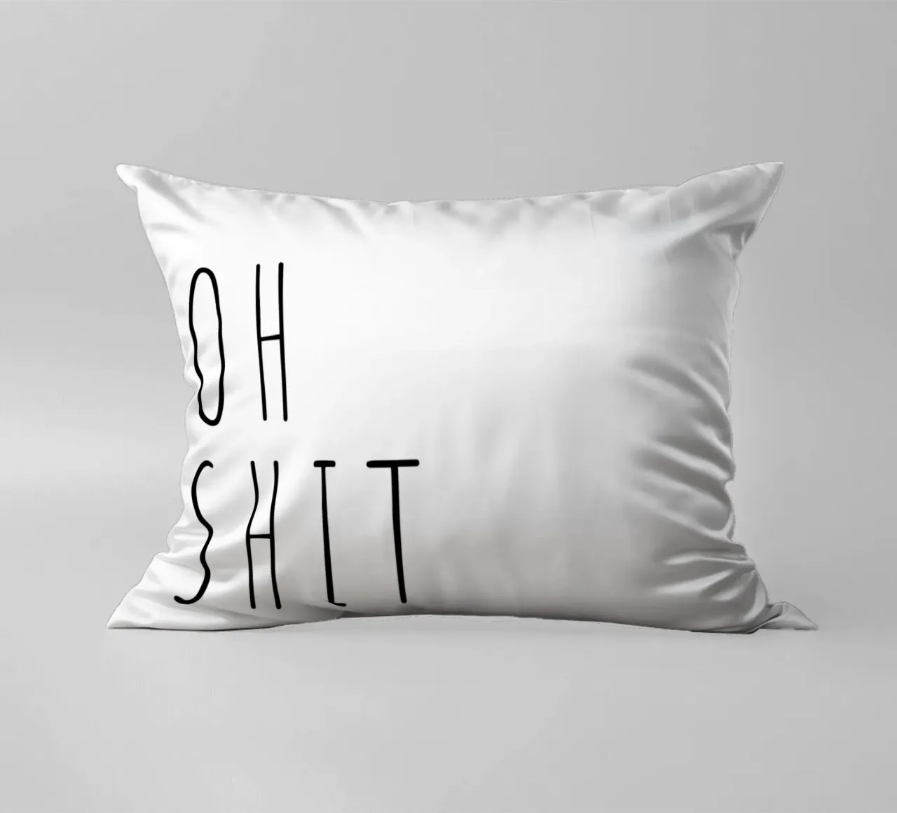 OH MERDA cuscino da ArtDesign by KBK