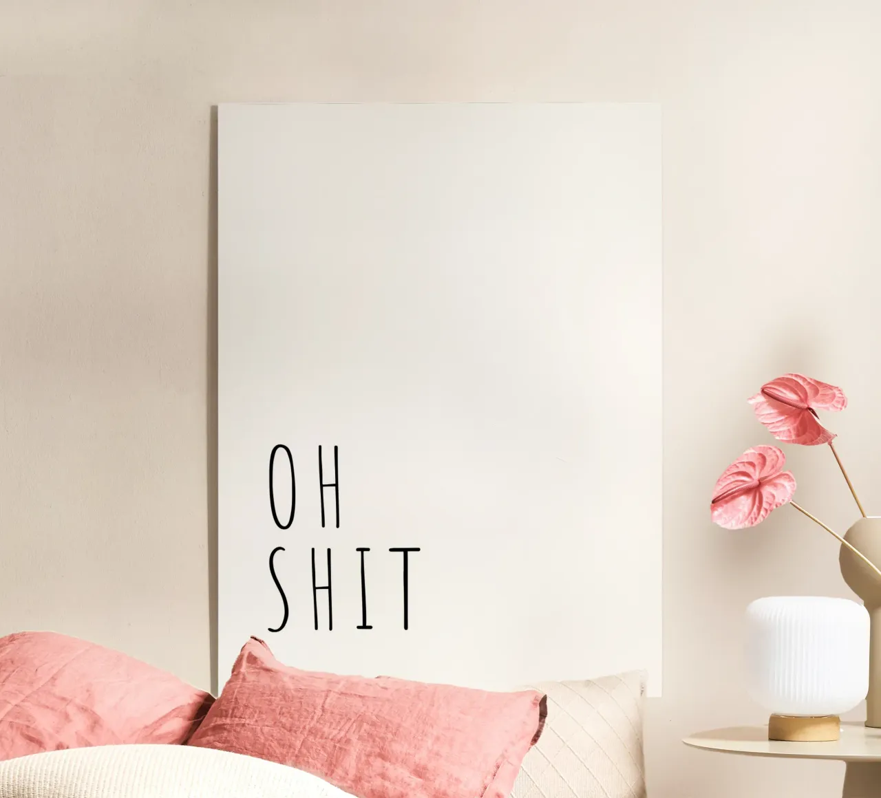 OH MERDA plexiglass da ArtDesign by KBK