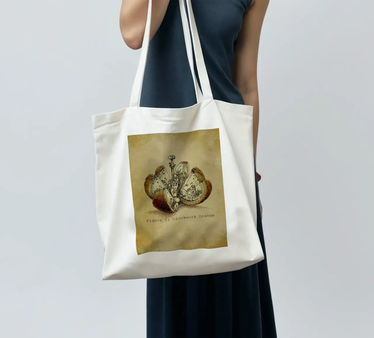 A Clockwork Orange borsa in juta da Eric Fan