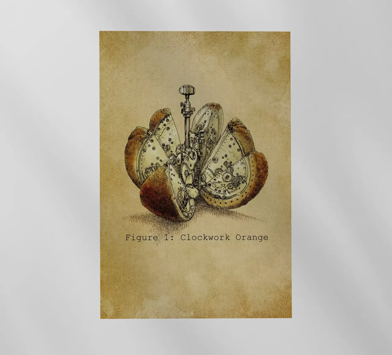 A Clockwork Orange backlit folie van Eric Fan