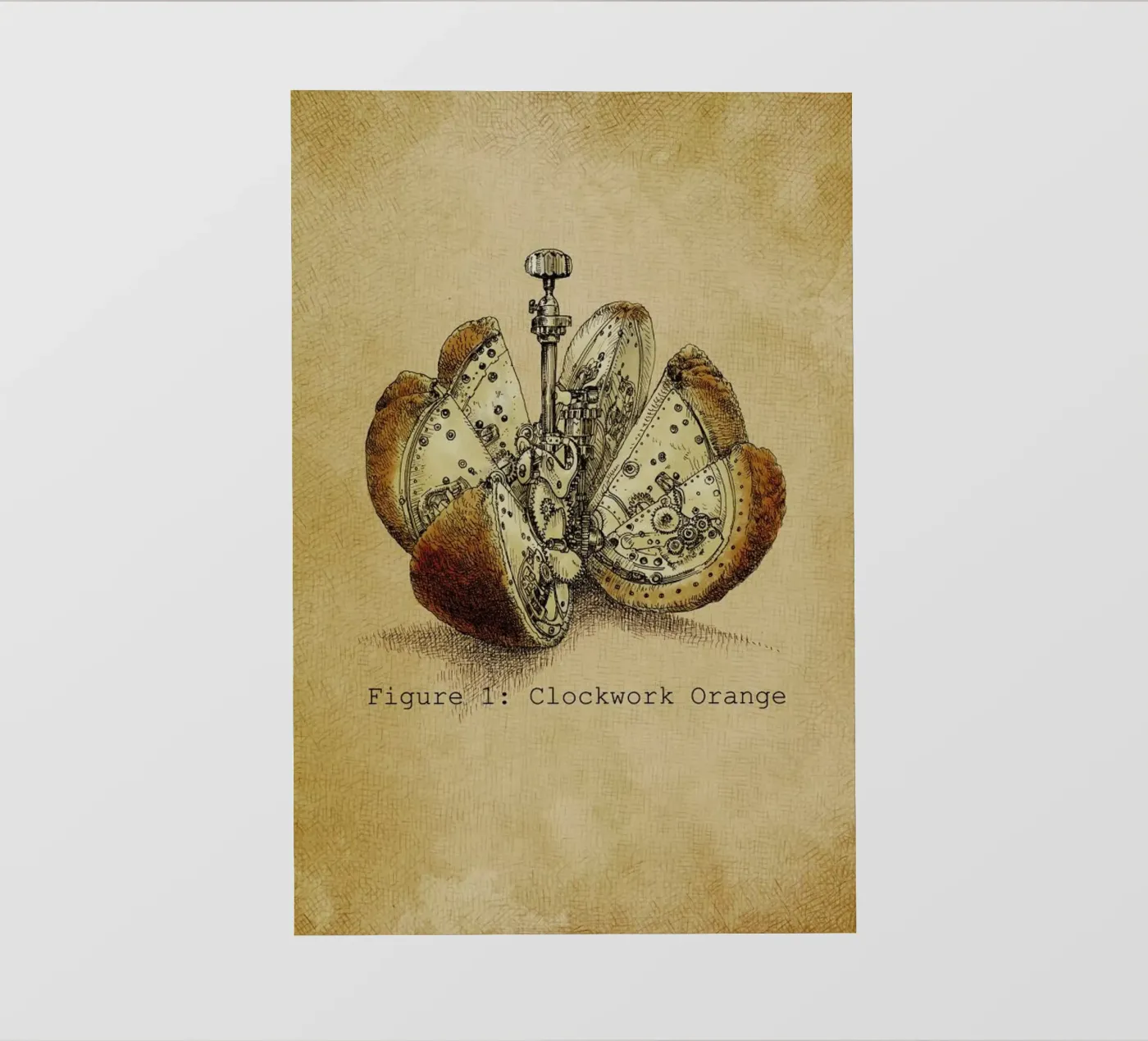 A Clockwork Orange telo in pvc da Eric Fan