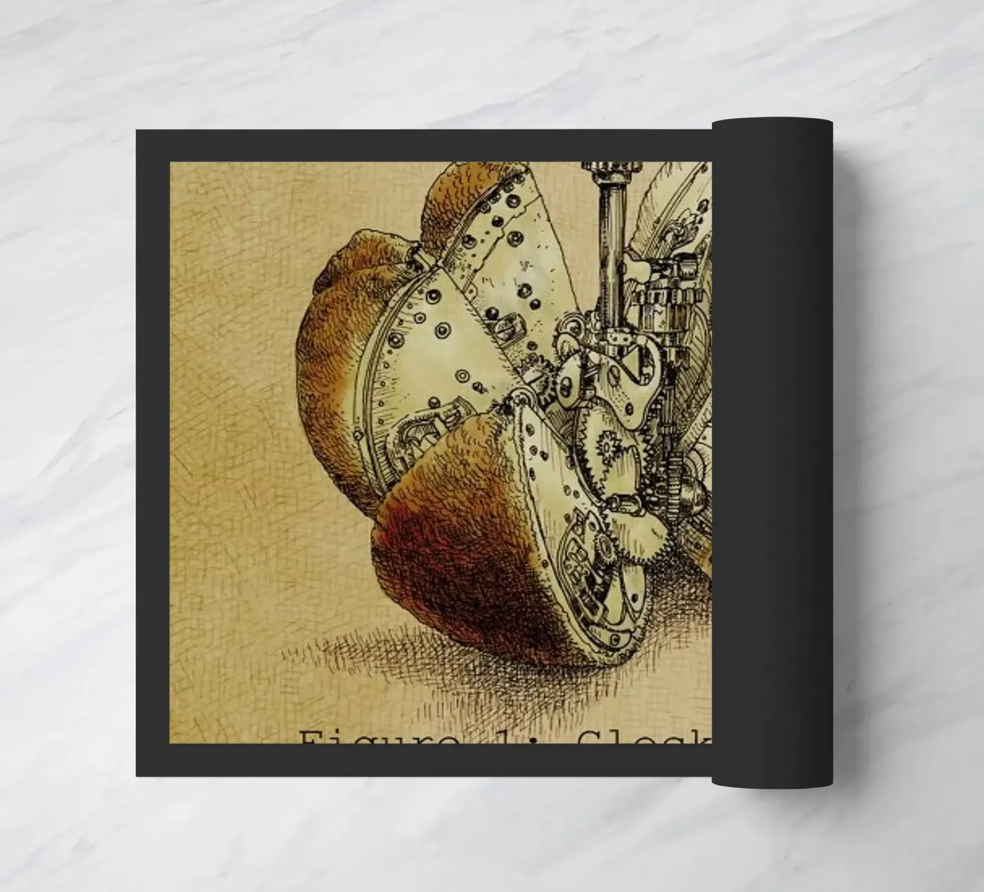 A Clockwork Orange Fußmatte von Eric Fan