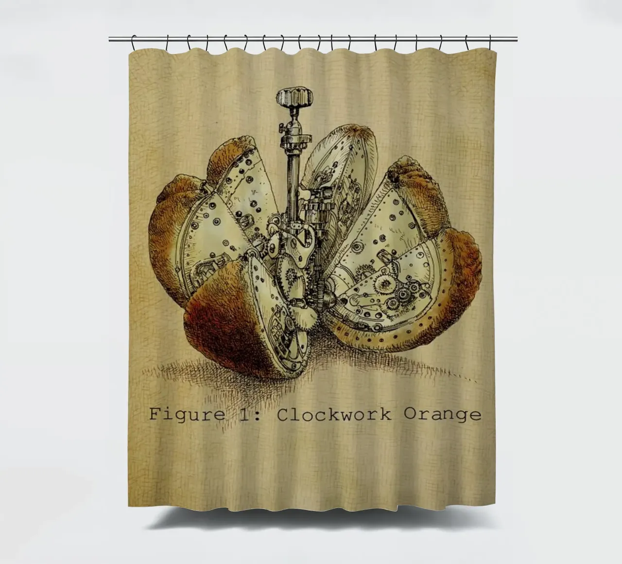 A Clockwork Orange tenda da doccia da Eric Fan