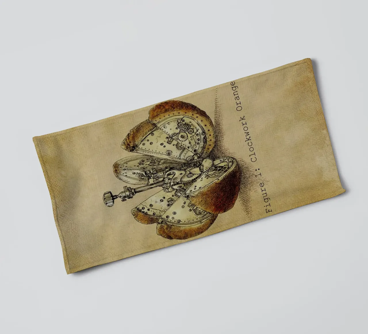 A Clockwork Orange badhanddoek van Eric Fan