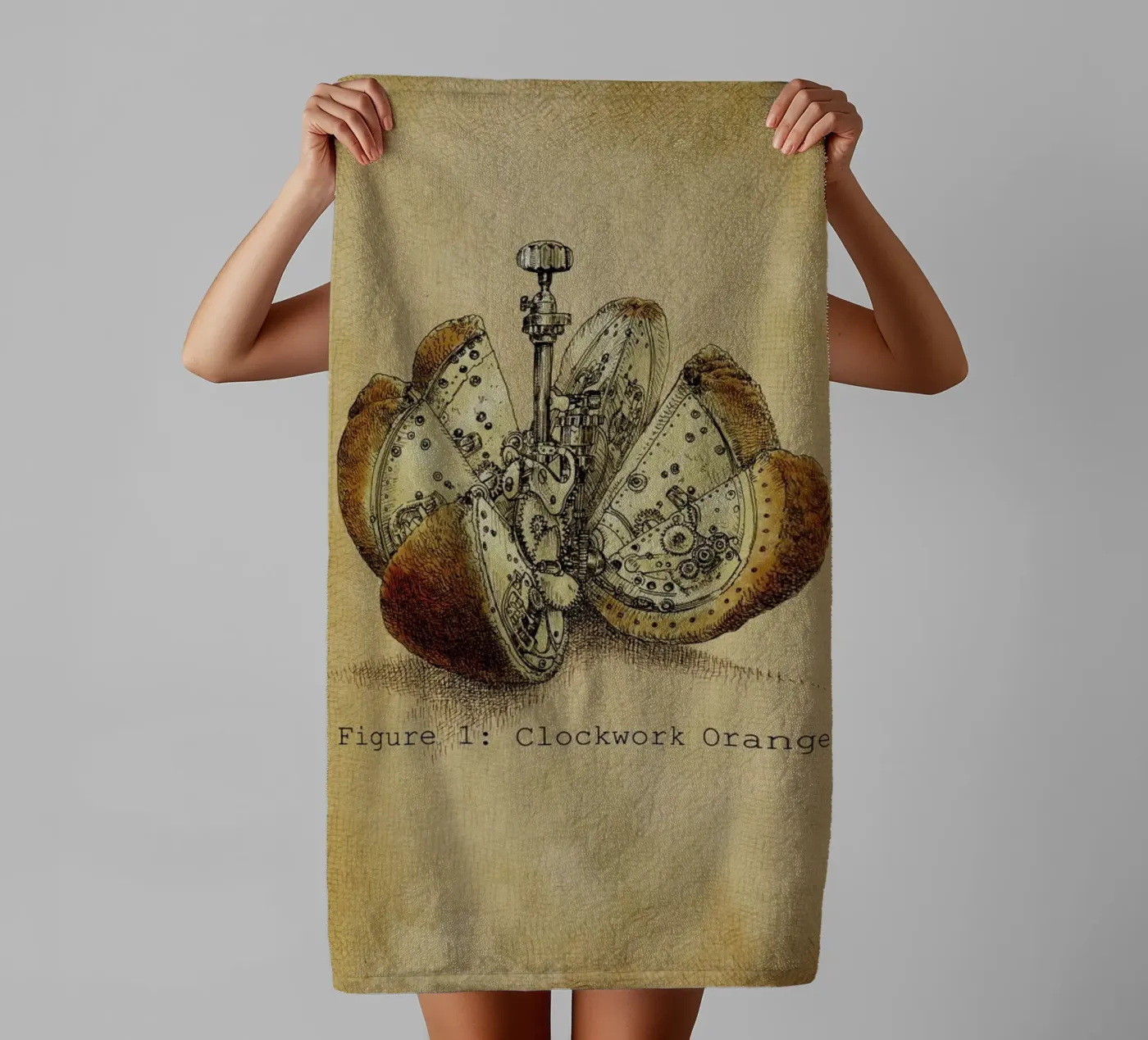 A Clockwork Orange asciugamano da bagno da Eric Fan
