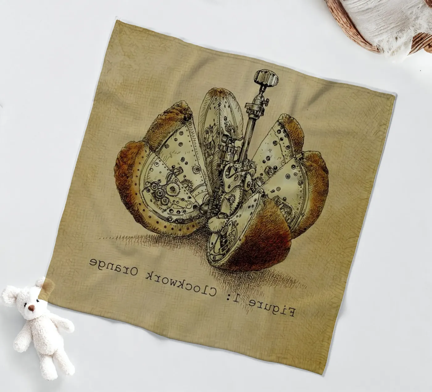 A Clockwork Orange Fleecedecke von Eric Fan