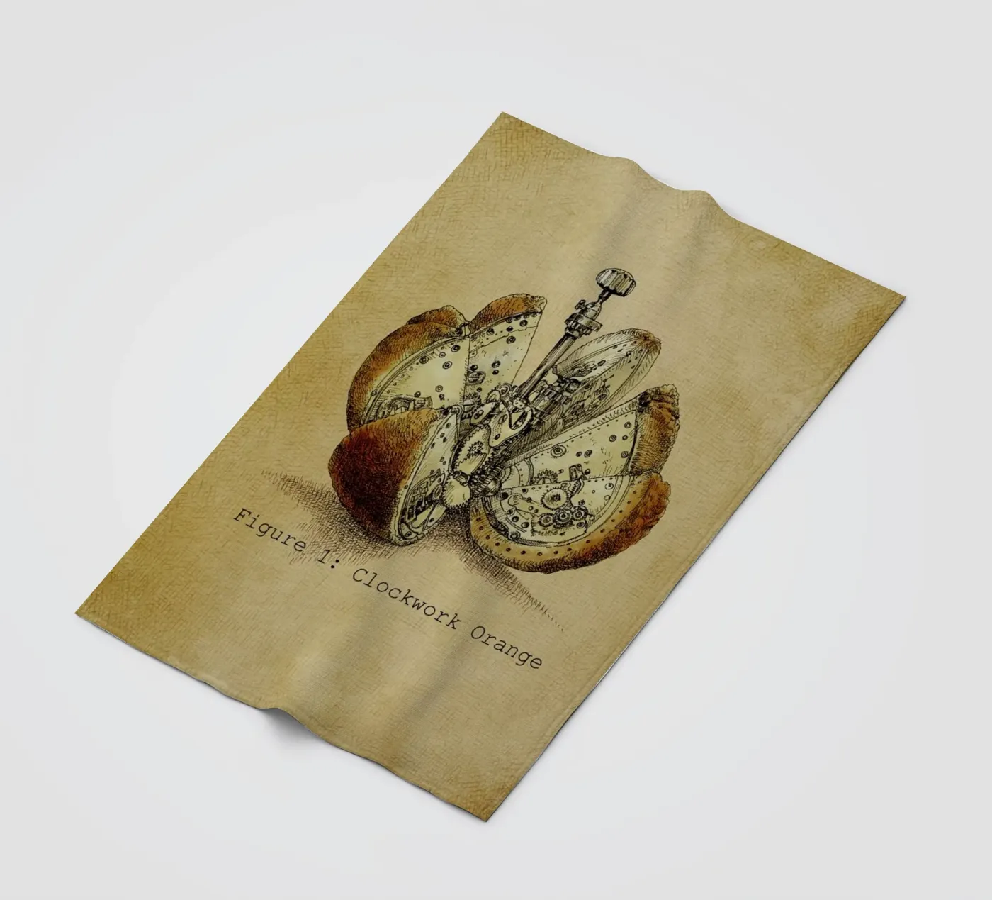 A Clockwork Orange Fleecedecke von Eric Fan