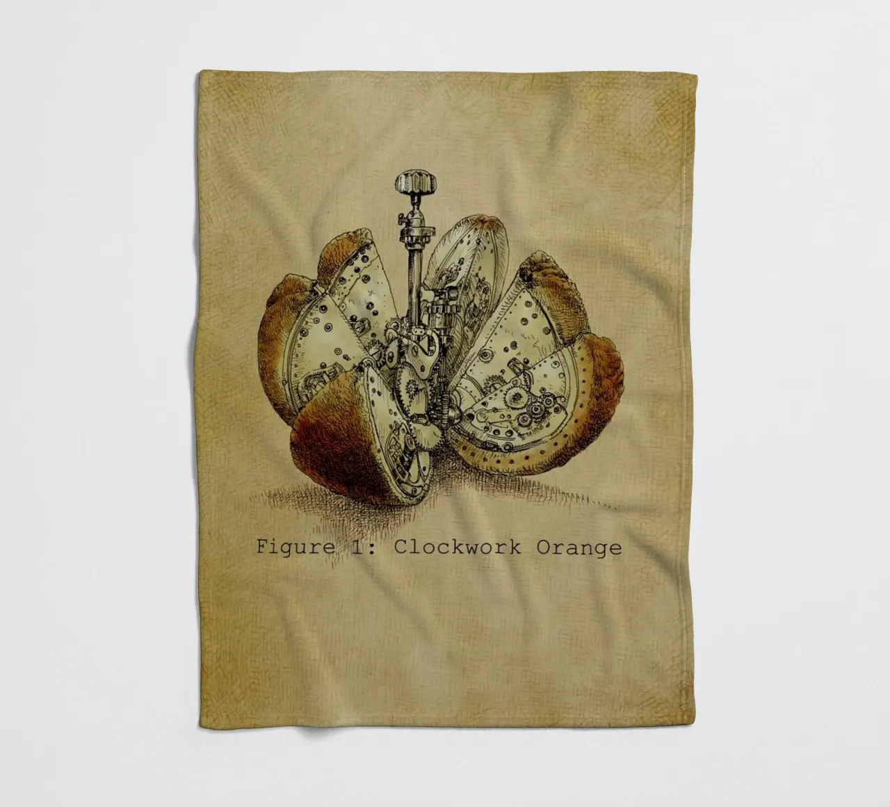 A Clockwork Orange Fleecedecke von Eric Fan