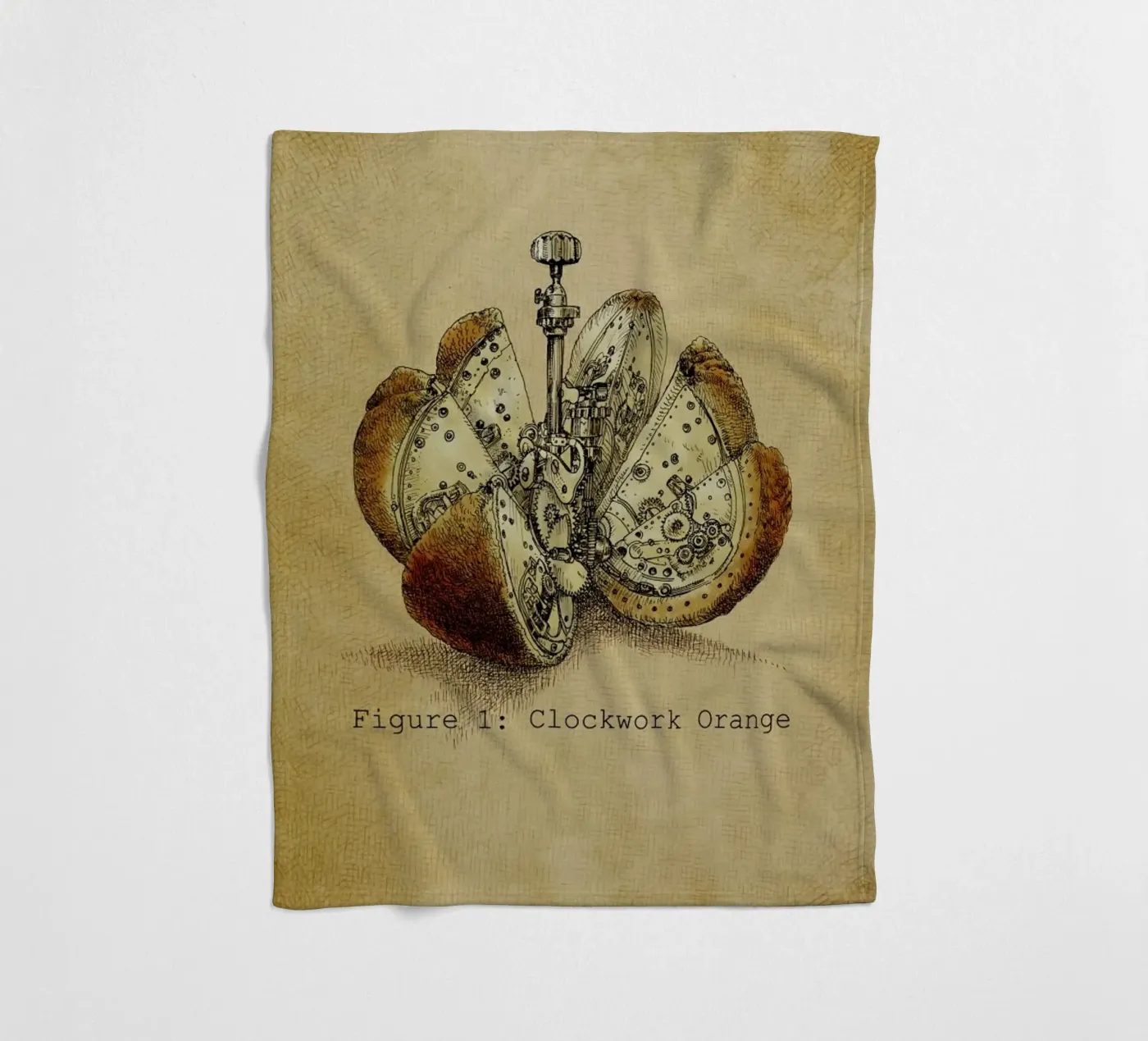 A Clockwork Orange Fleecedecke von Eric Fan