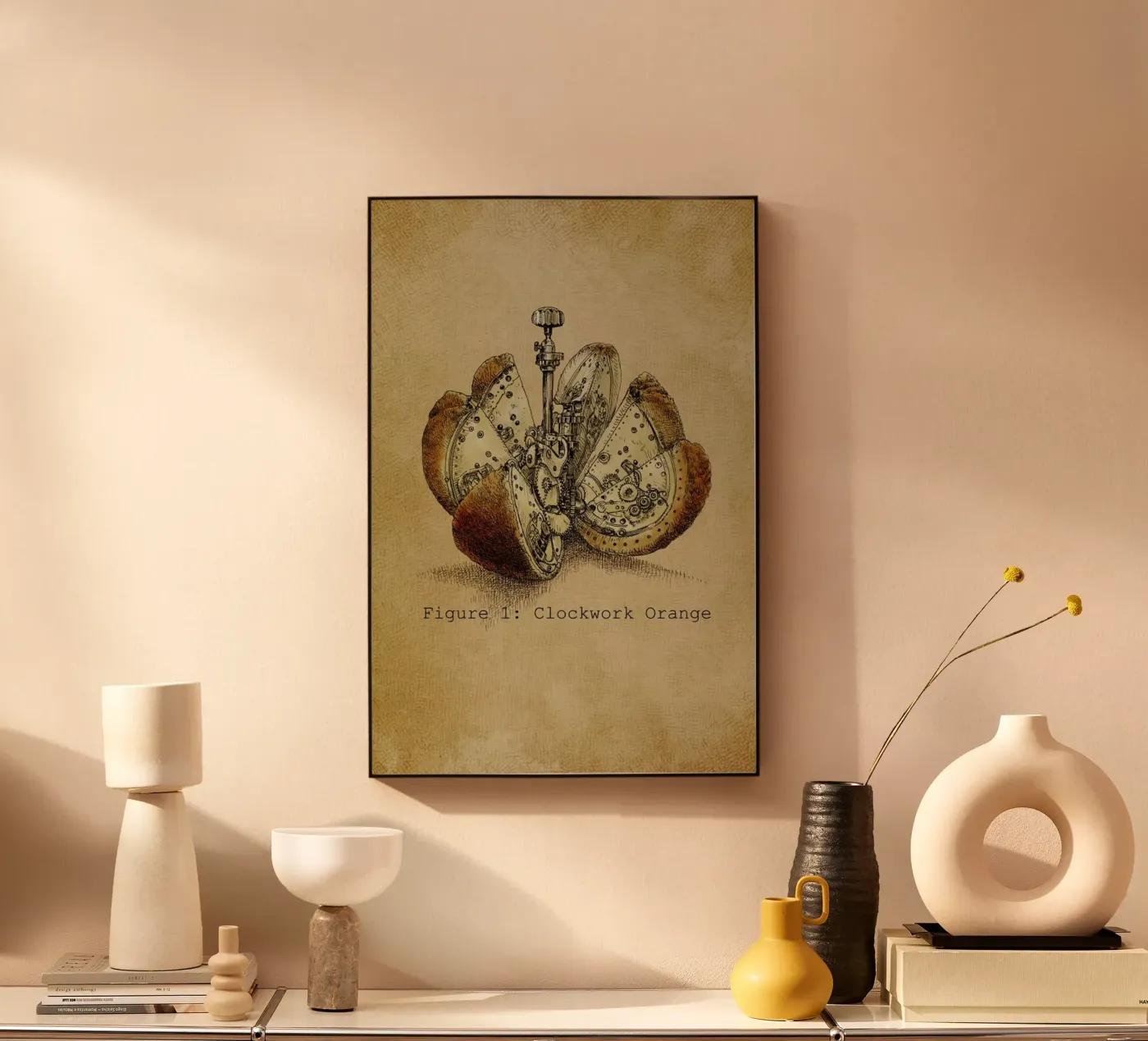 A Clockwork Orange alluminio dibond da Eric Fan