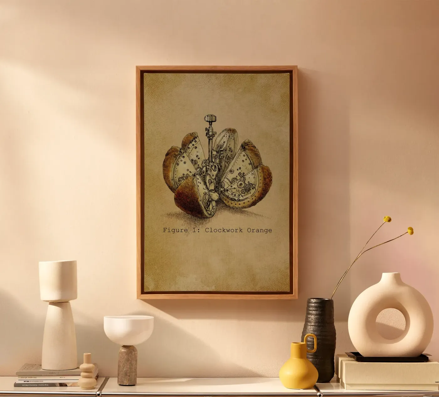 A Clockwork Orange Leinwand von Eric Fan