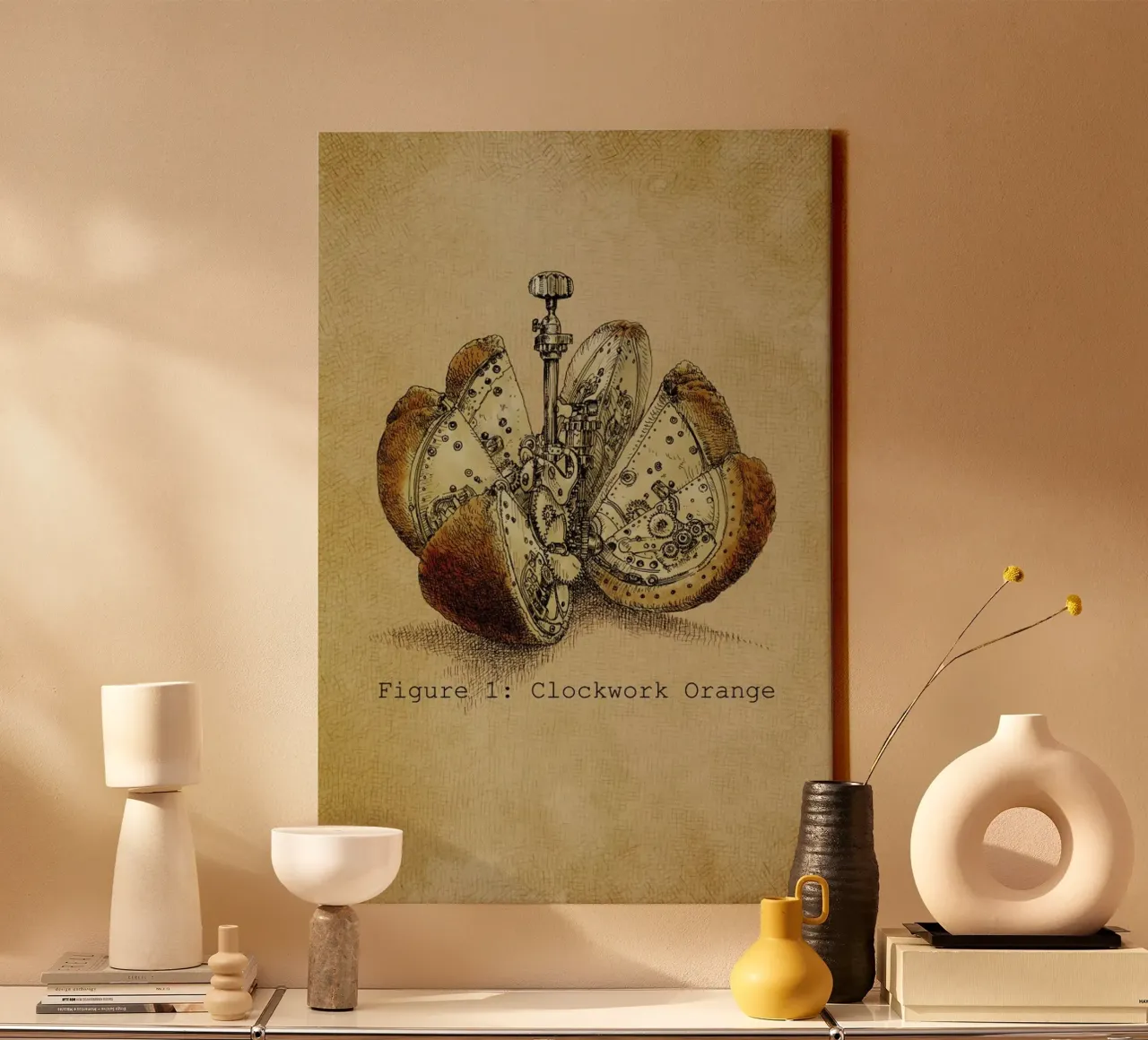 A Clockwork Orange canvas van Eric Fan