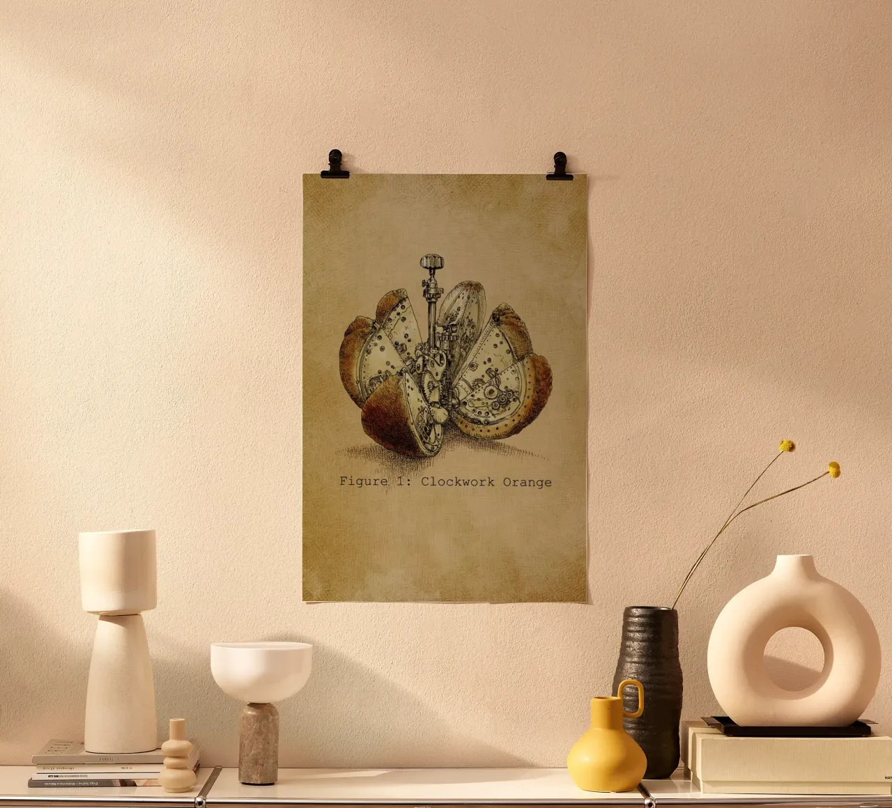 A Clockwork Orange poster van Eric Fan