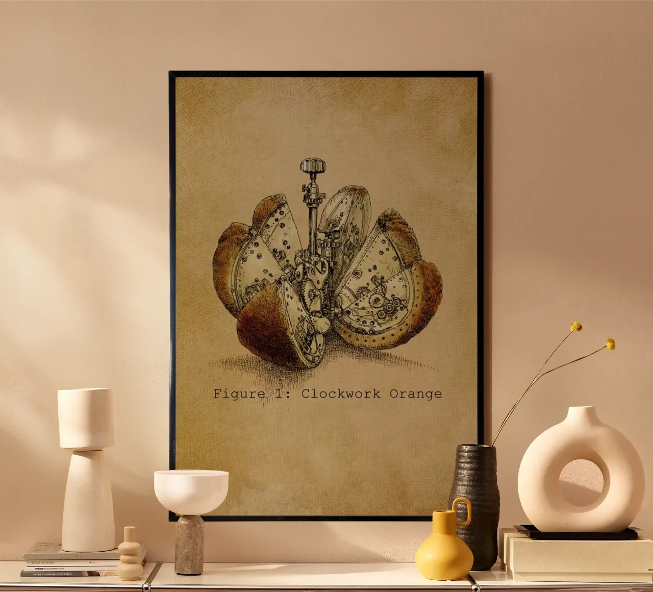 A Clockwork Orange poster van Eric Fan