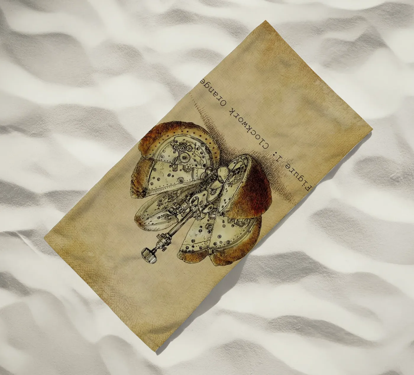 A Clockwork Orange strandhanddoek van Eric Fan