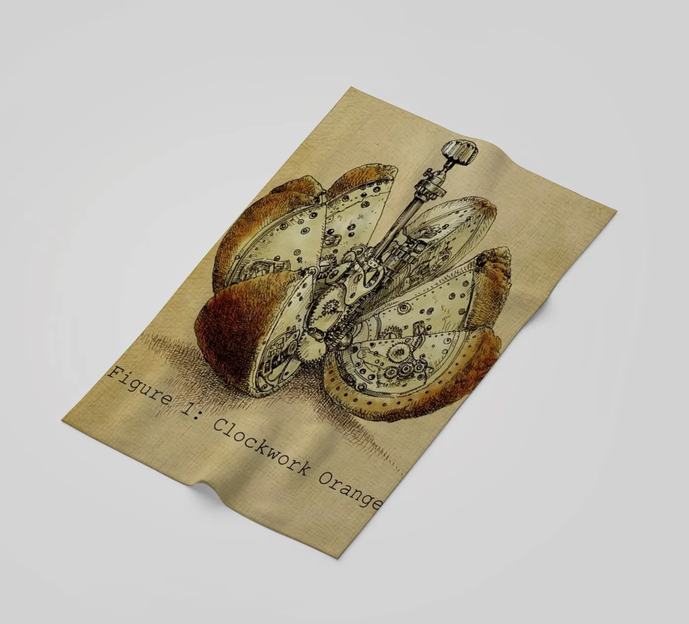 A Clockwork Orange strandhanddoek van Eric Fan