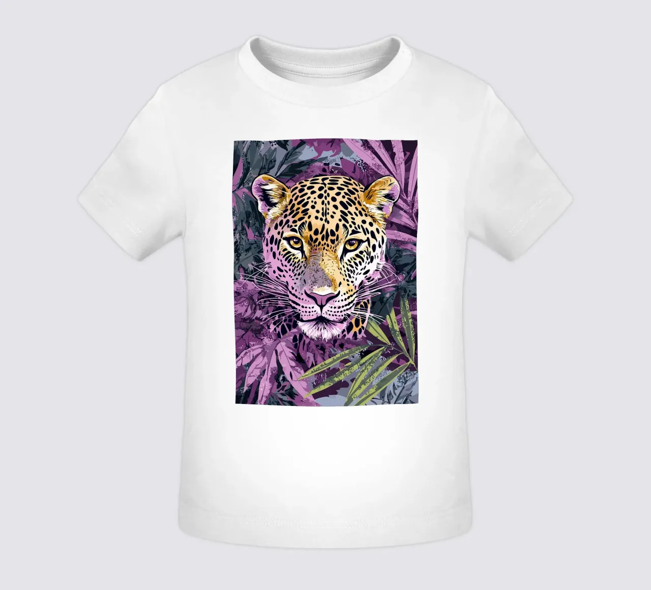 Leopard Boho Print, Abstract Wall Art, Tropical Nursery Art baby t-shirt by Boheme