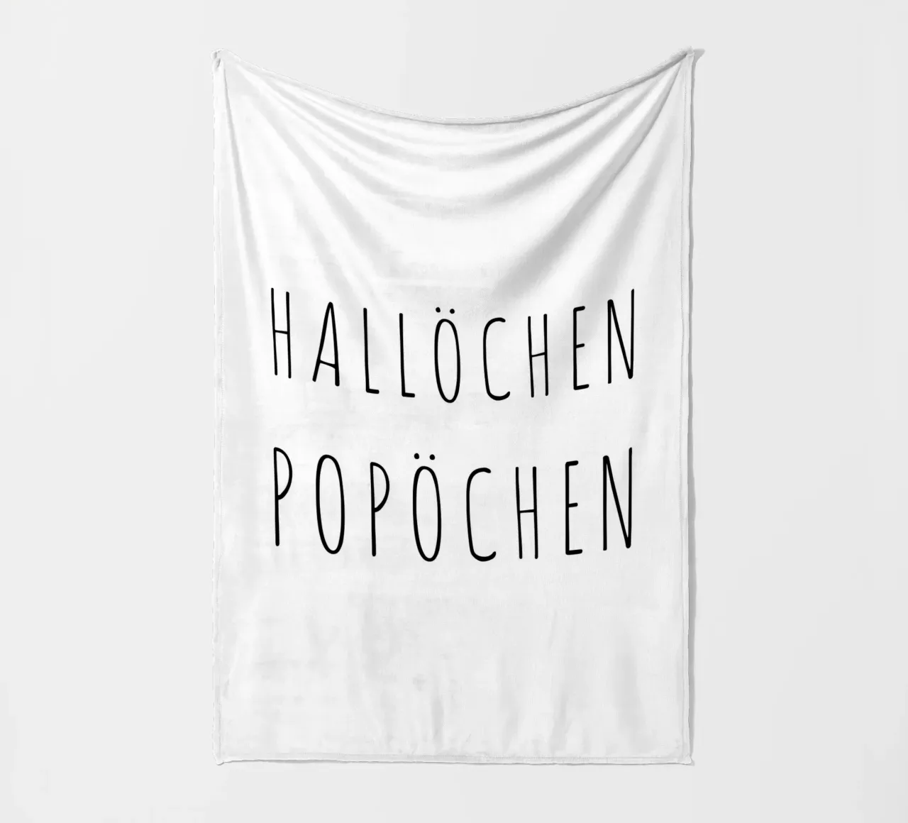CIAO POPÖCHEN coperta in pile da ArtDesign by KBK
