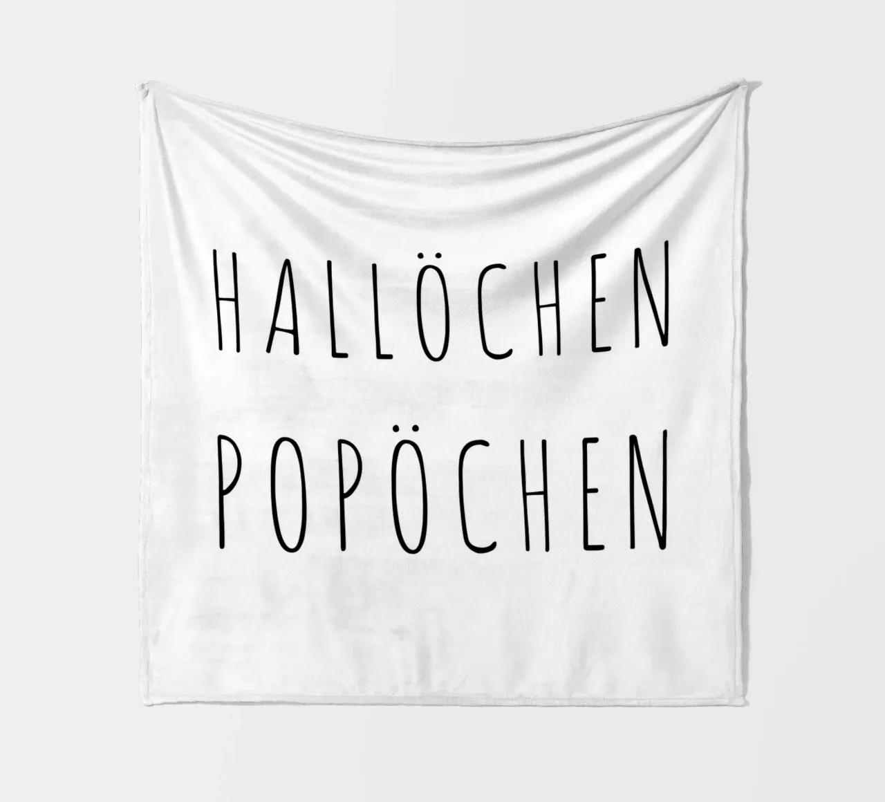 CIAO POPÖCHEN coperta in pile da ArtDesign by KBK