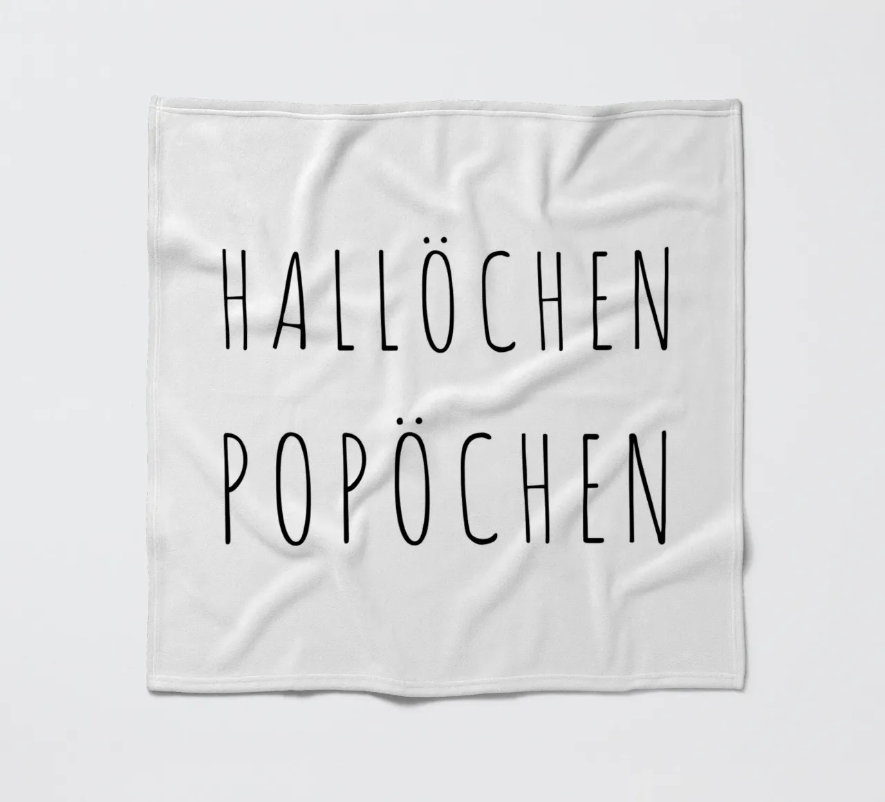 CIAO POPÖCHEN coperta in pile da ArtDesign by KBK